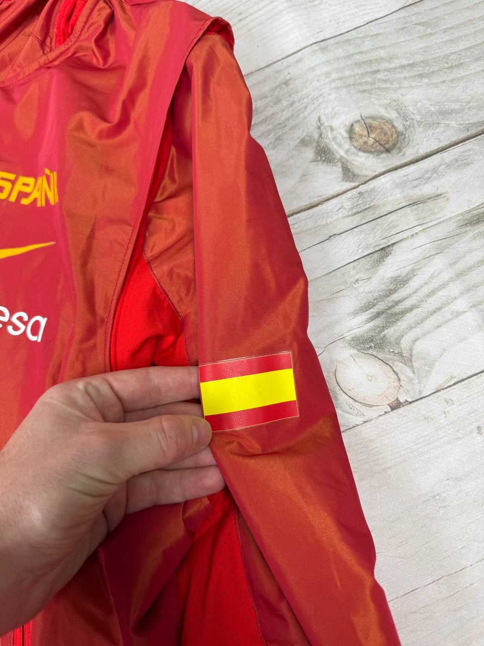 Nike Nike Spain Basketball Team 2014 2015 Jacket Windbreaker Size US XXL / EU 58 / 5 - 7 Thumbnail