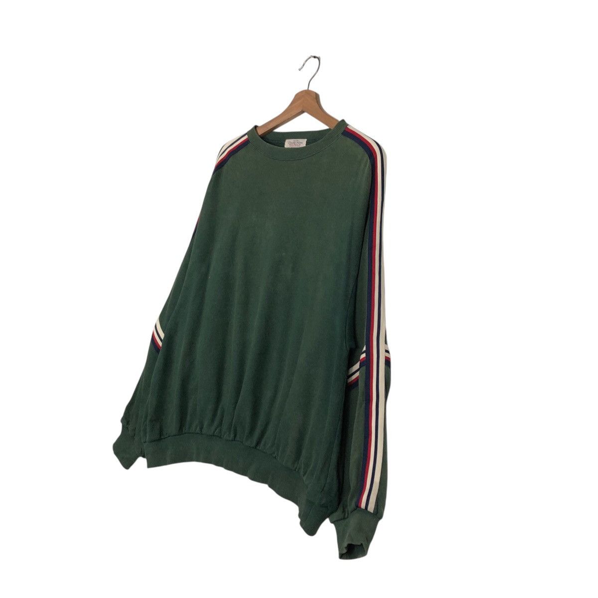 Japanese Brand × Vintage 📌Vintage Striped Sweatshirt Double Name Issey Miyake Size US M / EU 48-50 / 2 - 3 Thumbnail