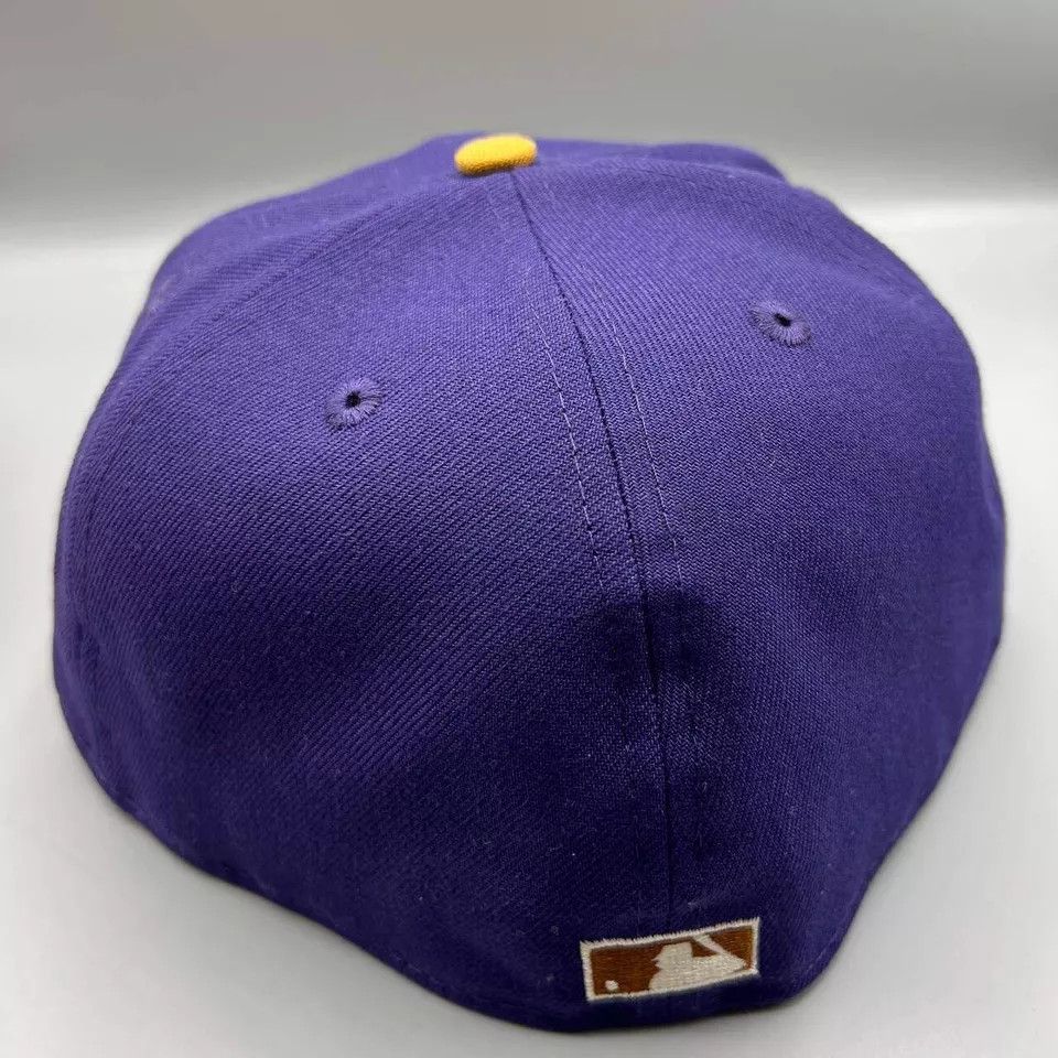 New Era Houston Astros Hat Men 7 5/8 59Fifty New Era MLB Fitted Cap Size ONE SIZE - 5 Thumbnail