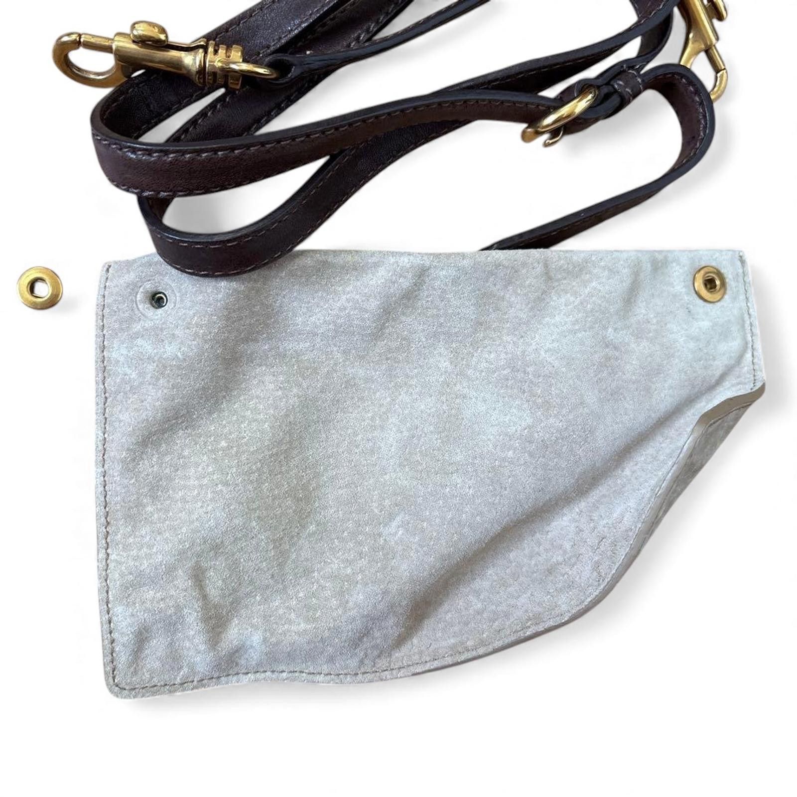 Miu Miu Miu Miu - Two-tone Leather Handbag with Gold-tone Hardware Size ONE SIZE - 7 Thumbnail