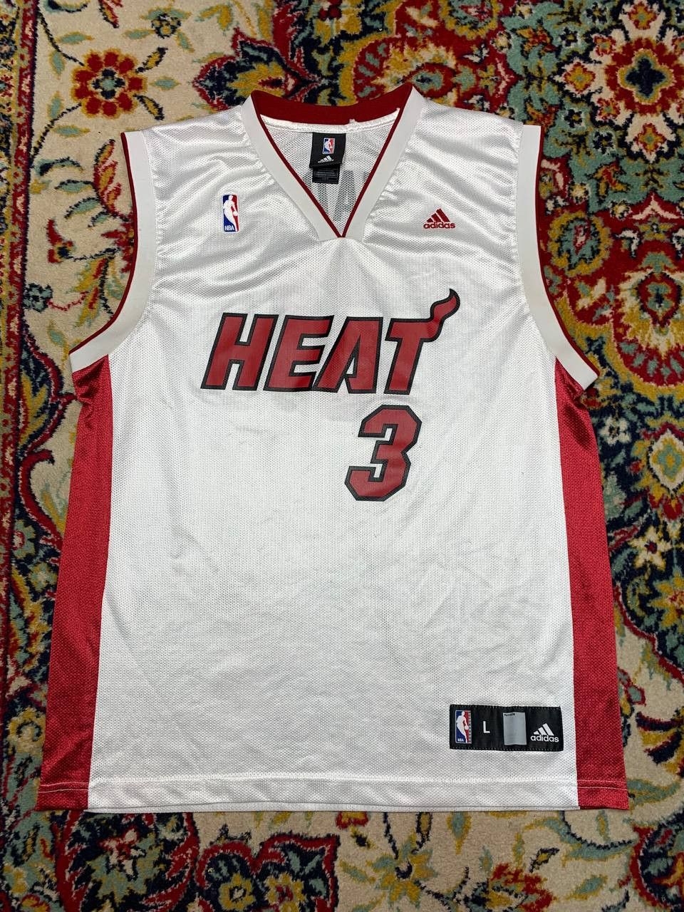 Adidas × NBA Miami heat jersey wade nba vintage jersey Size US L / EU 52-54 / 3 - 1 Thumbnail