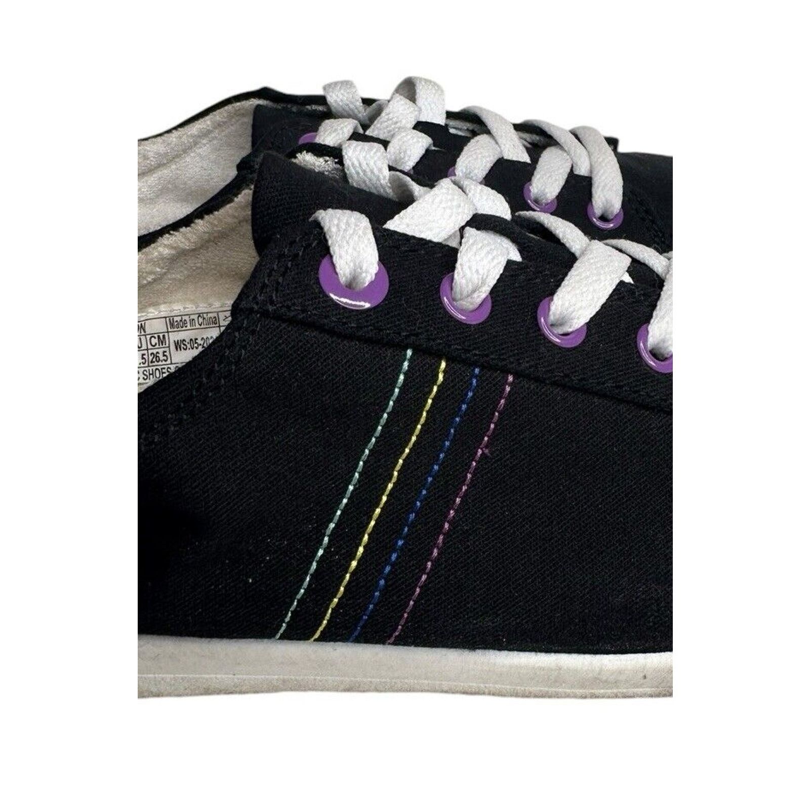 Vionic Vionic Beach Stinson Black Canvas Comfort Sneakers 9.5 Size US 9.5 / IT 39.5 - 2 Thumbnail