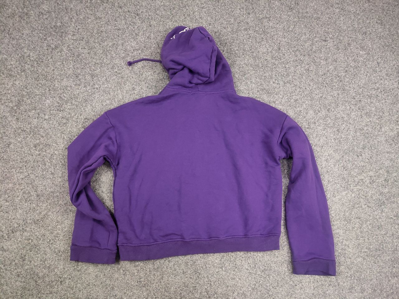 Japanese Brand Heaven Can Wait Design cropped Purple Skeleton Logo Hoodie Size US S / EU 44-46 / 1 - 11 Thumbnail