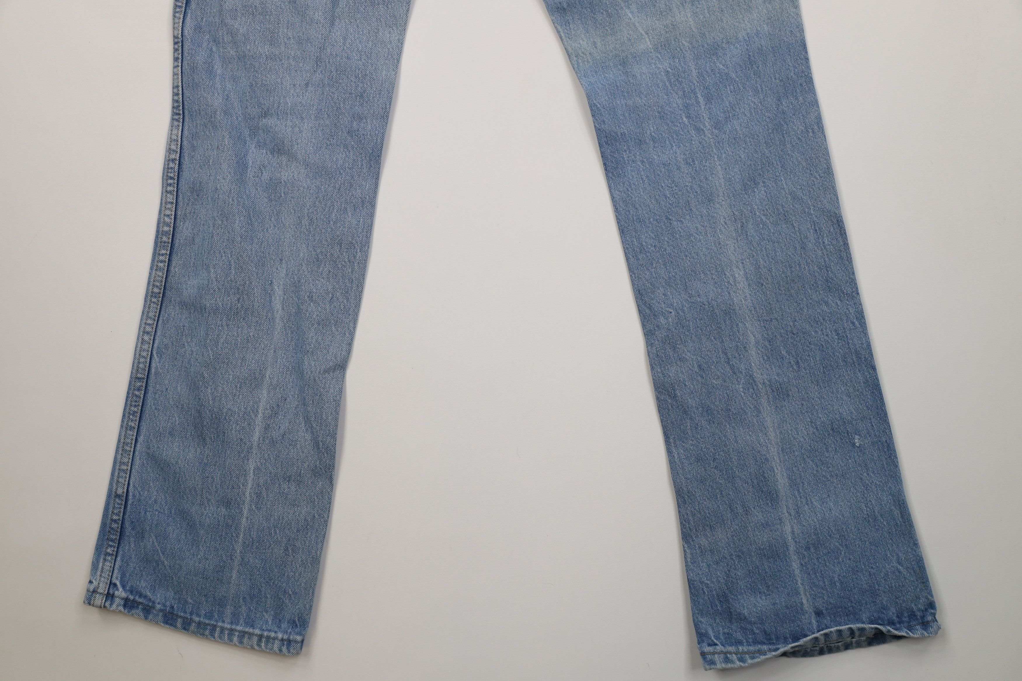 Vintage Vintage 70s Streetwear Straight Leg Denim Jeans Blue USA Size US 34 / EU 50 - 15 Thumbnail