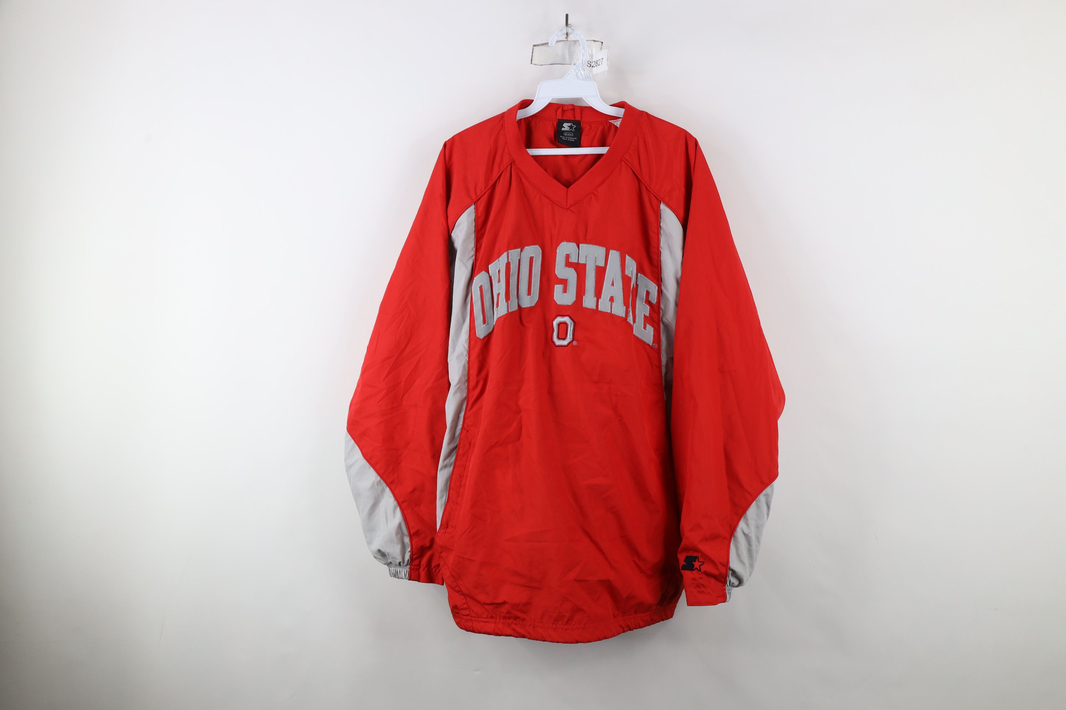 Starter × Vintage Vintage 90s Starter Ohio State University Pullover Jacket Size US M / EU 48-50 / 2 - 1 Thumbnail