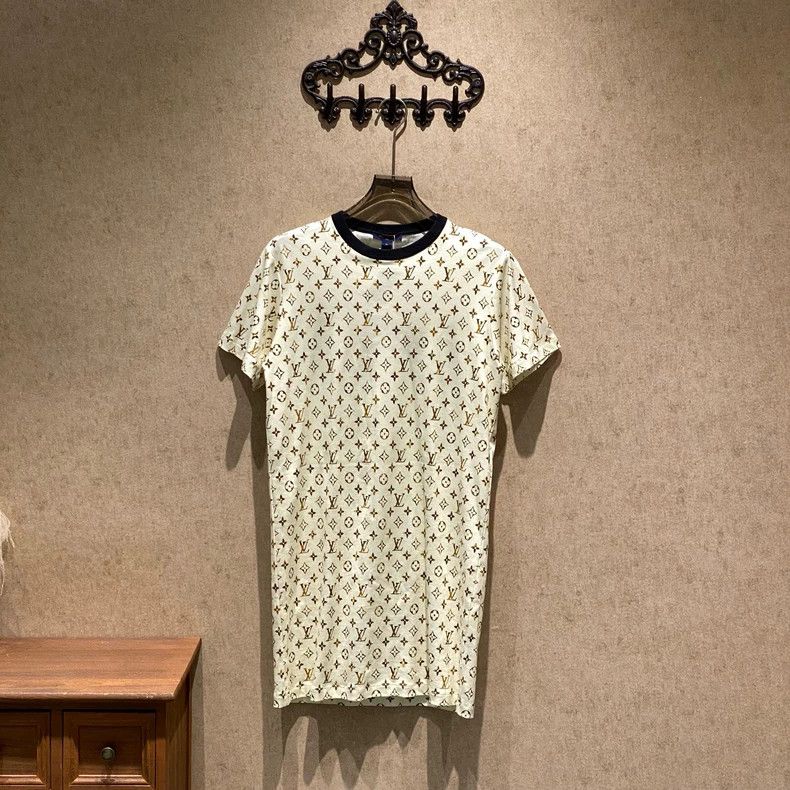 Louis Vuitton Louis Vuitton Gradient presbyopic full print long dress Size M / US 6-8 / IT 42-44 - 1 Thumbnail