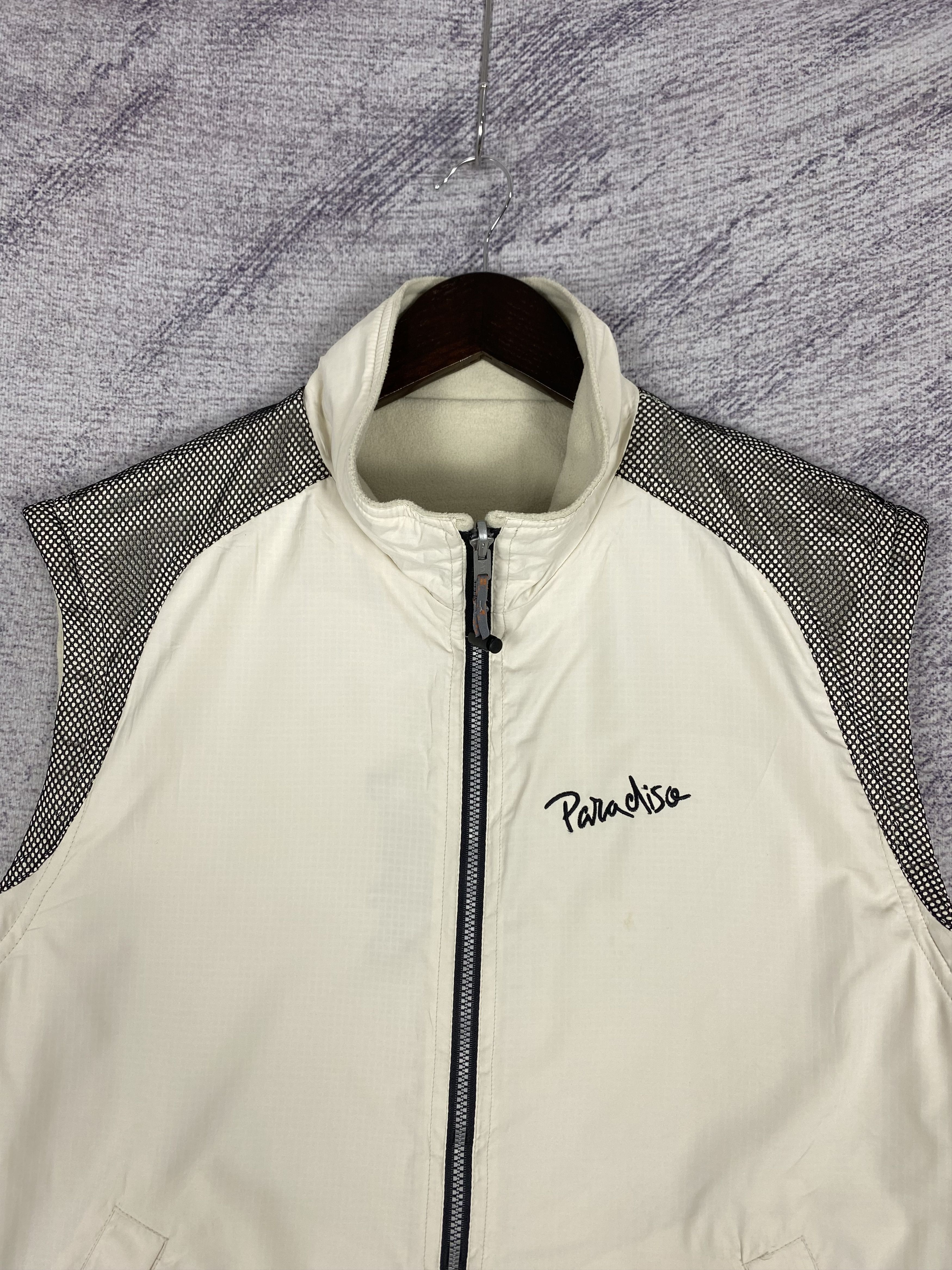 Vintage ParadisO Full Zip Reversible Fleece Winter Vest
