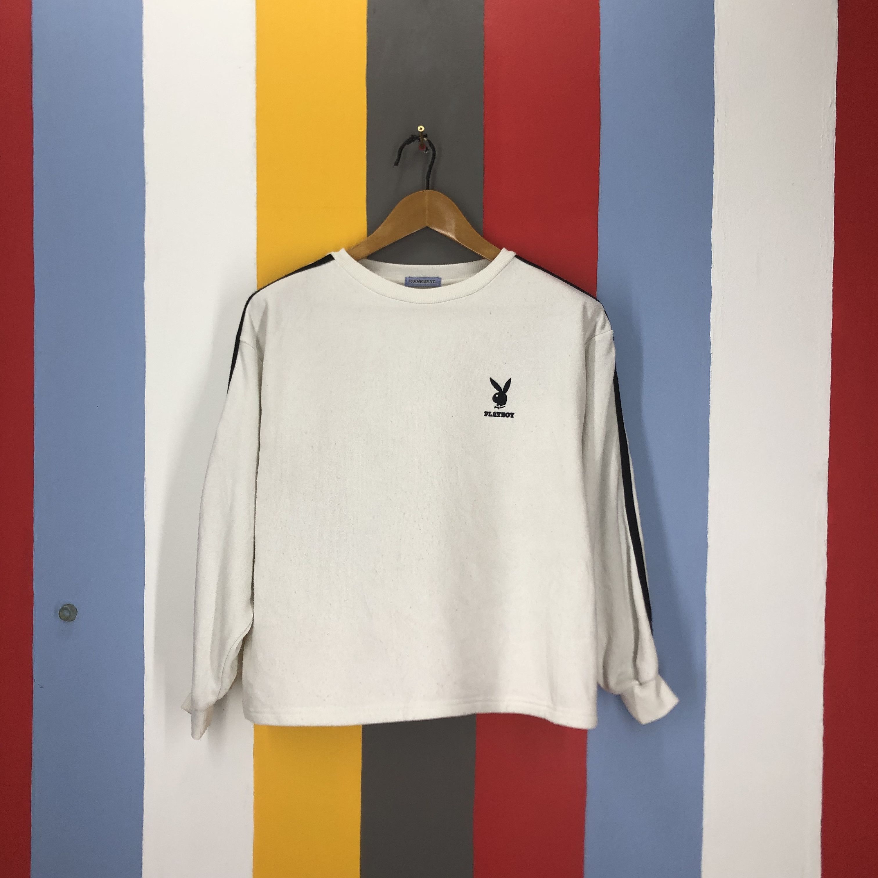 Playboy PLAYBOY by VEHEMENT Women Sweatshirt #1638/03 Size M / US 6-8 / IT 42-44 - 3 Thumbnail