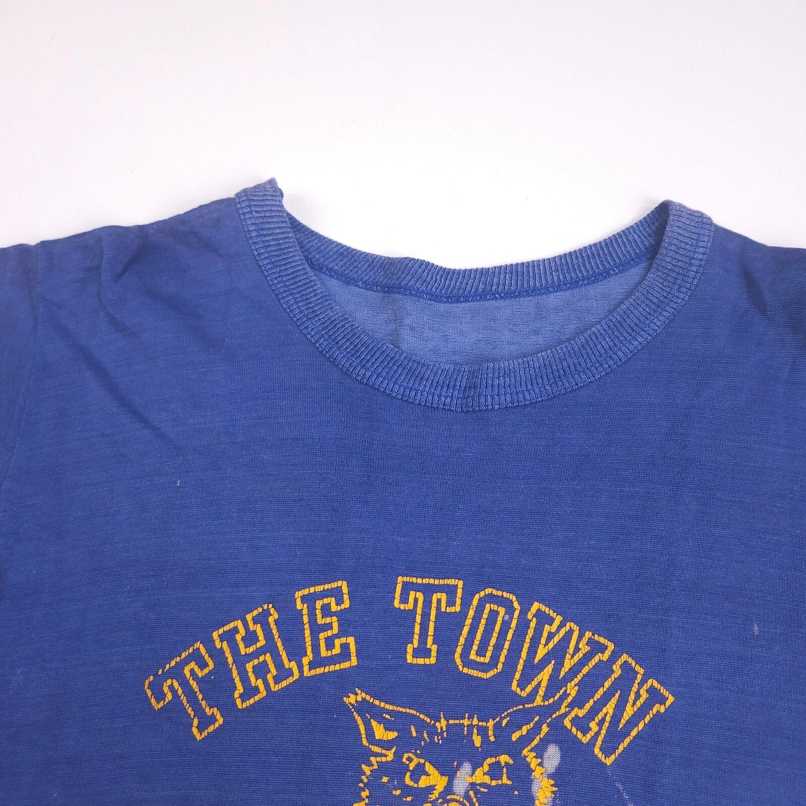 Vintage 50s Town Pumas Jersey L USA School Football PE True Vintage Size US L / EU 52-54 / 3 - 4 Thumbnail