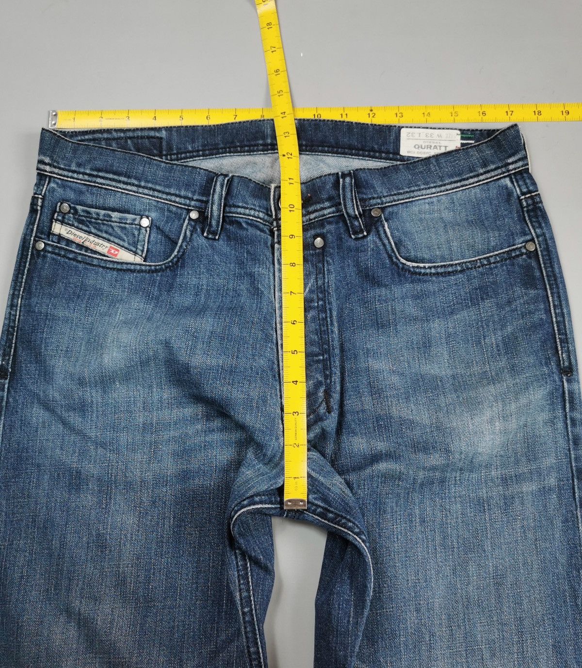 Diesel Diesel Quratt Stretch Jeans (LG90) Size US 34 / EU 50 - 9 Thumbnail
