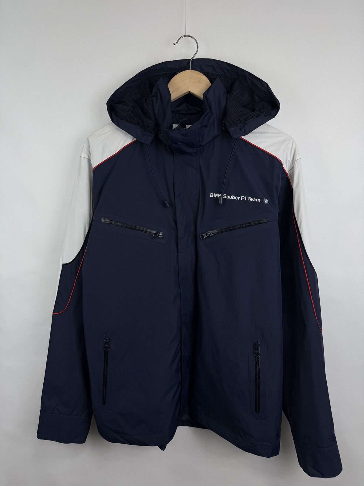 BMW × Formula 1 🇩🇪 Vintage Y2K BMW Sauber F1 Team Jacket Rare Retro Hype Size US L / EU 52-54 / 3 - 3 Thumbnail