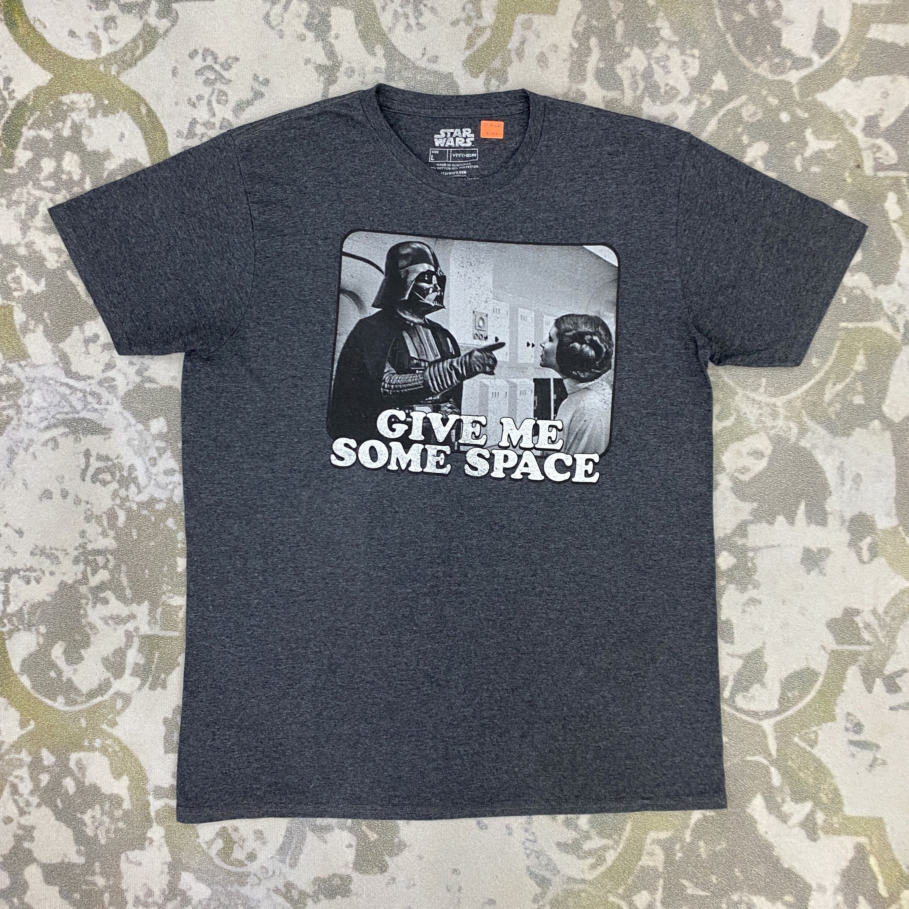 Star Wars Star Wars Men's Give Vader Some Space T-Shirt - K063 Size US M / EU 48-50 / 2 - 1 Thumbnail