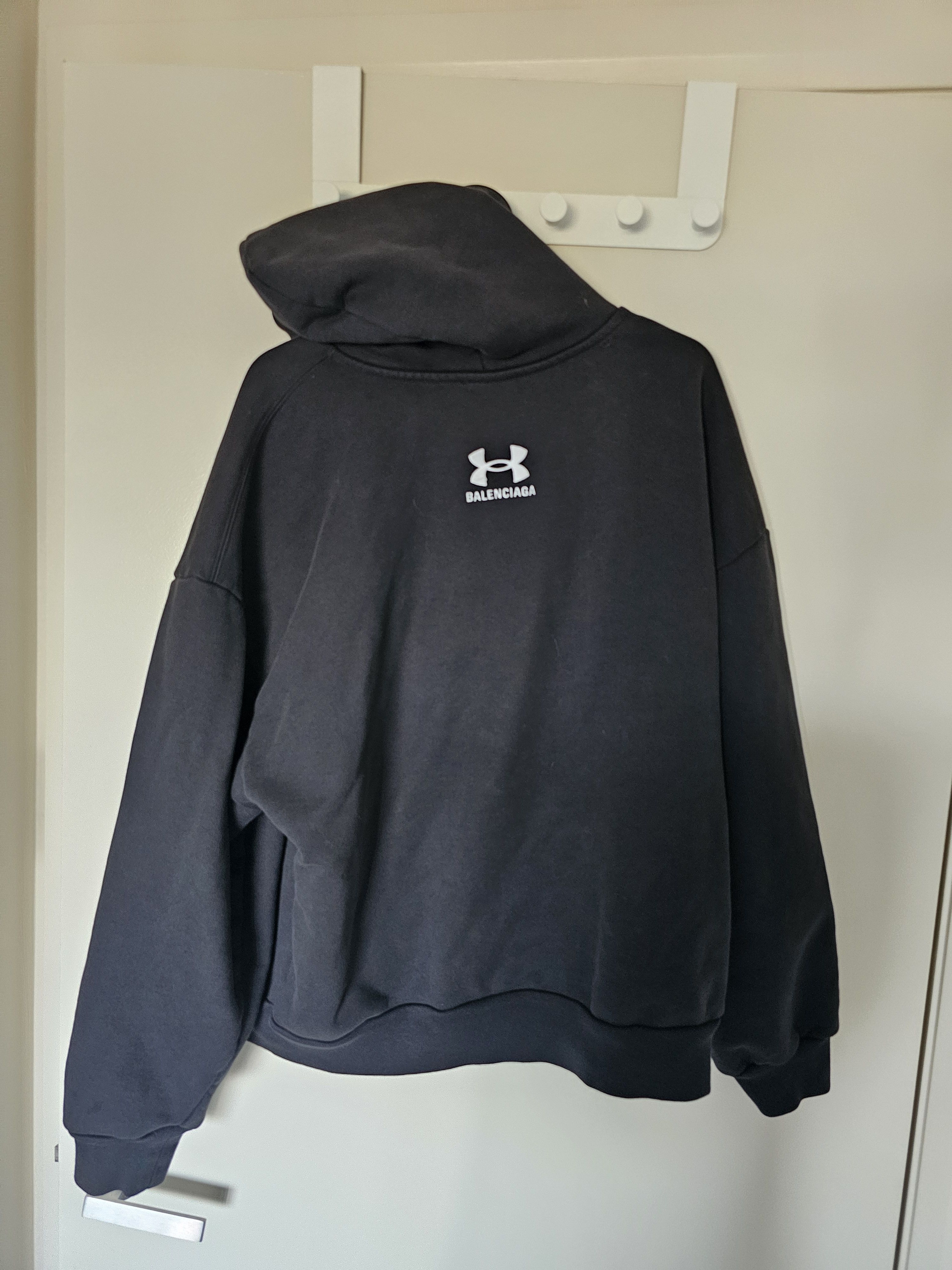 Balenciaga × Under Armour Balenciaga Under Armour Zip Up Hoodie Embroidered Logo Size US S / EU 44-46 / 1 - 4 Thumbnail