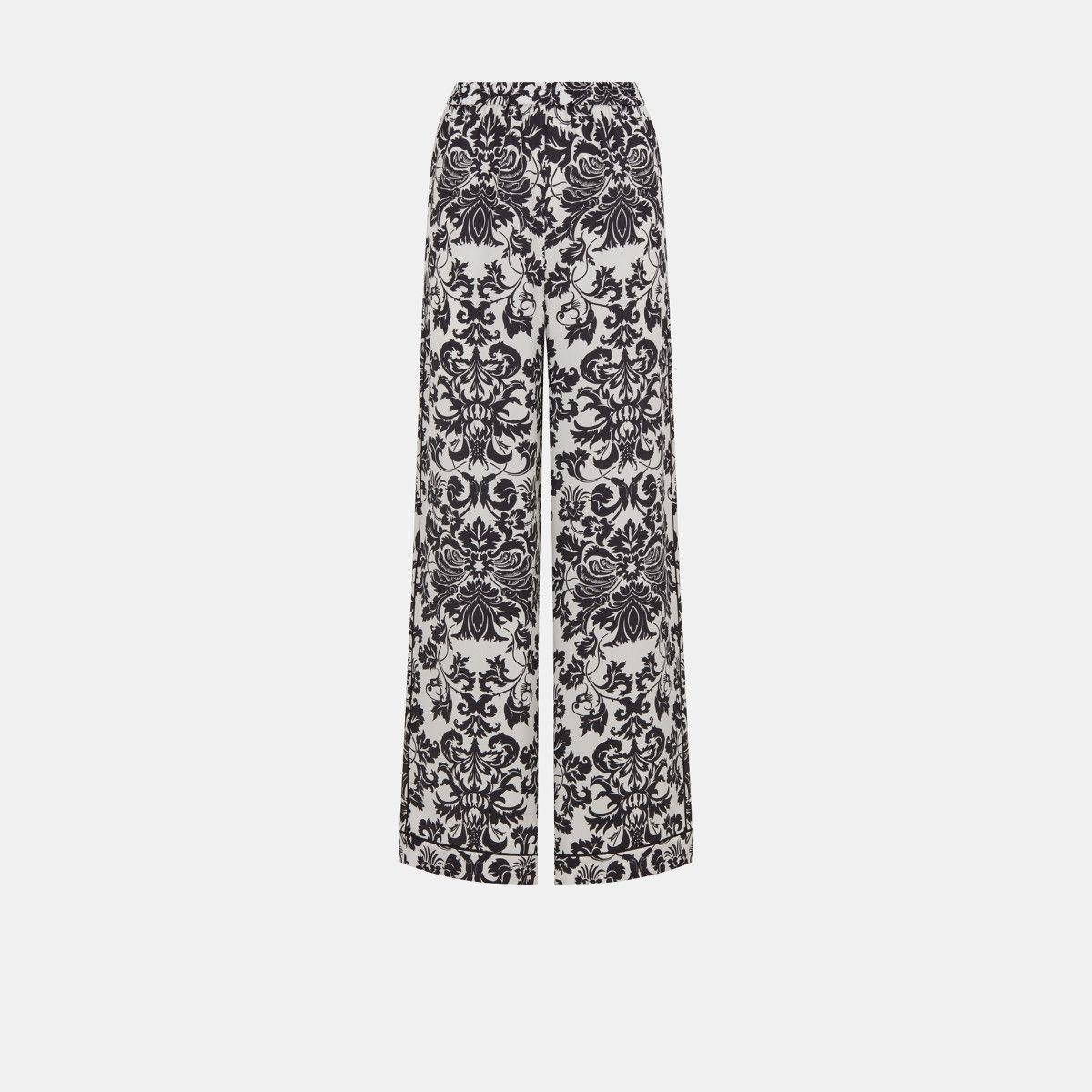 o1bcso1str0224 Pants in Black & White