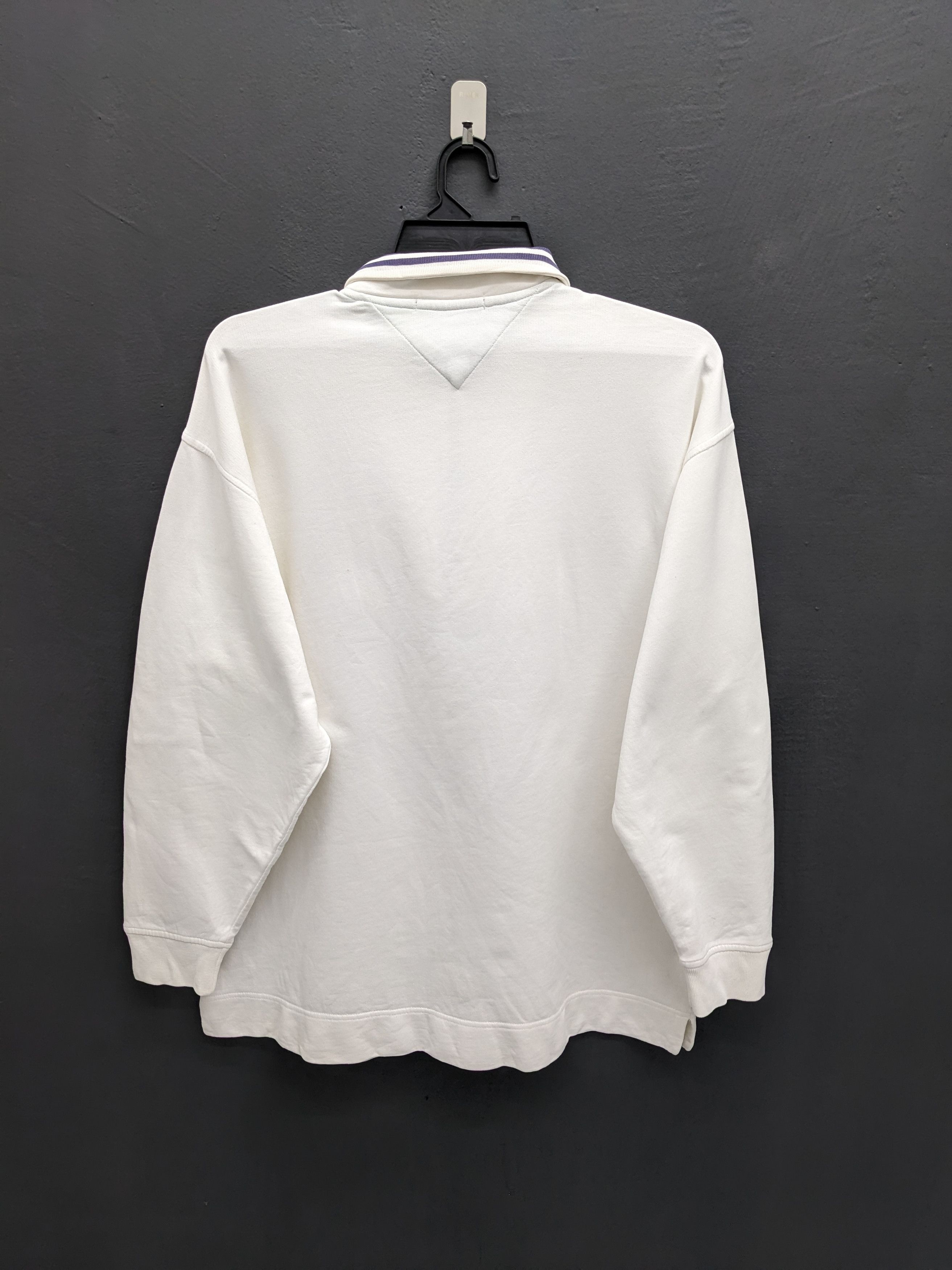 Tommy Hilfiger SS09 VINTAGE 90s Tommy Hilfiger Quarter Zip Sweatshirt Size US M / EU 48-50 / 2 - 6 Thumbnail