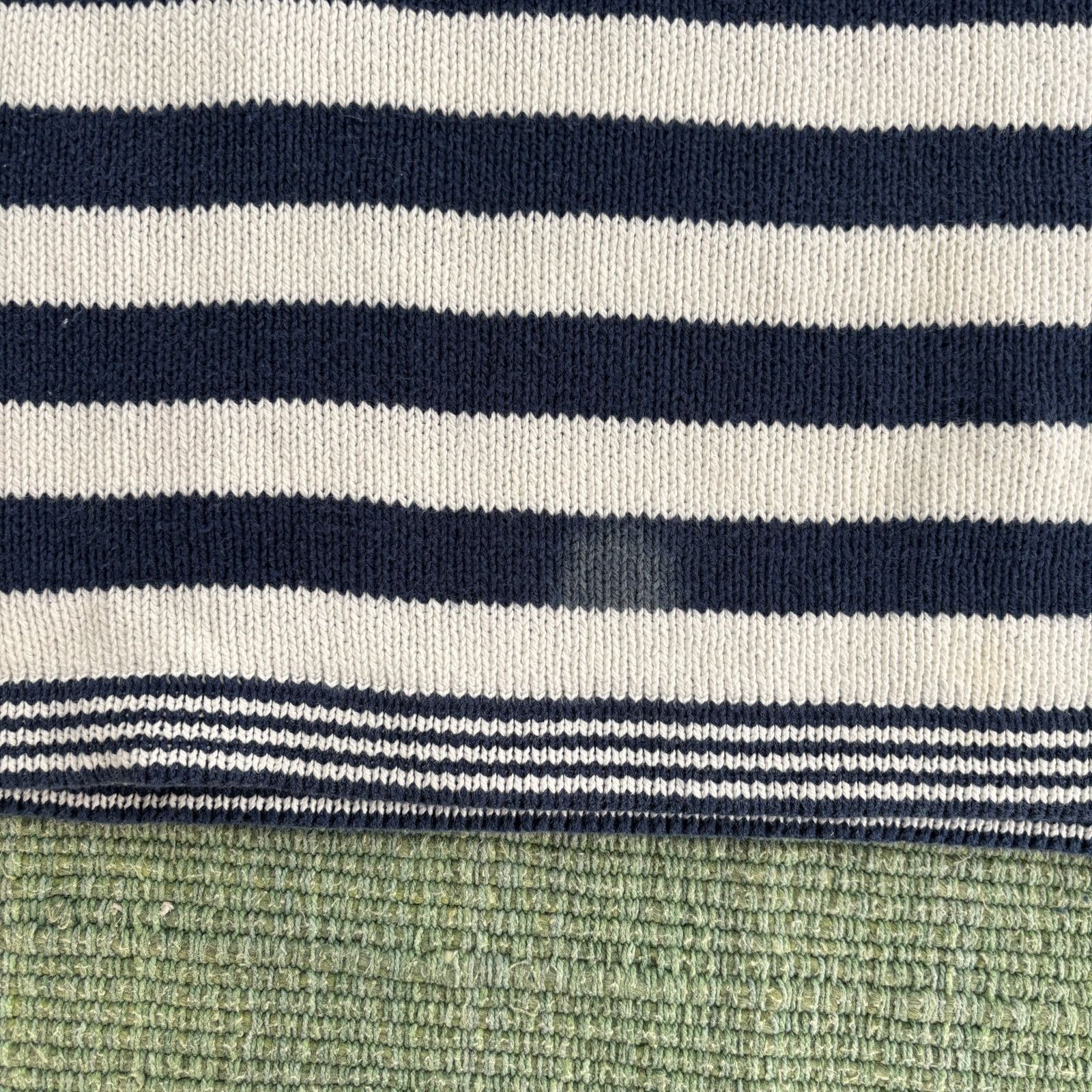 St. Johns Bay × Vintage Baggy boxy striped st johns bay vintage knit cotton sweater Size XL / US 12-14 / IT 48-50 - 2 Thumbnail