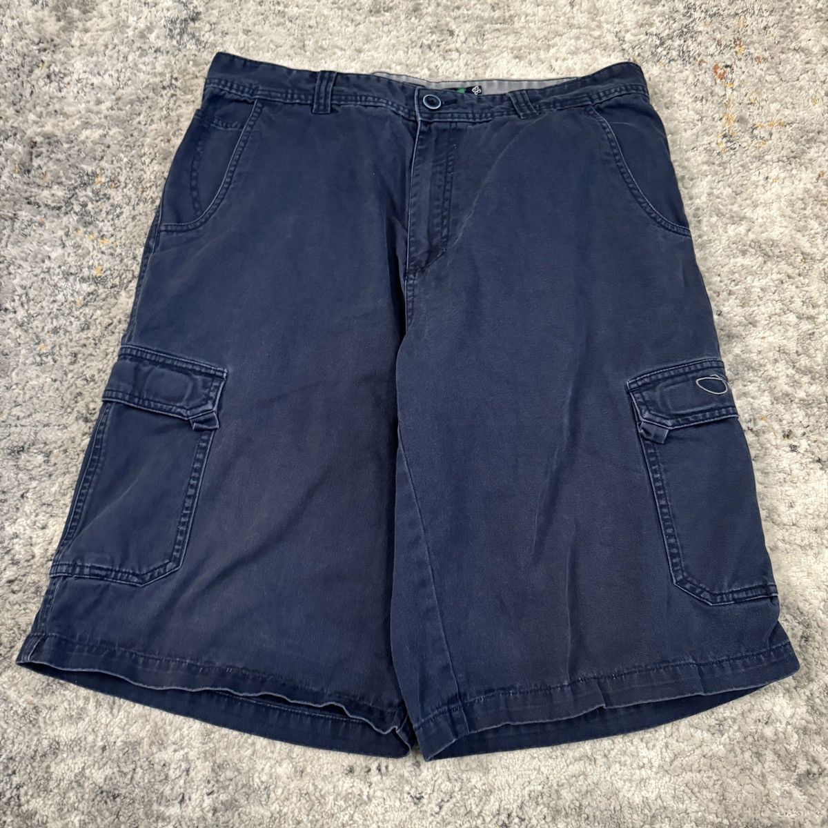 JNCO × O'Neill × Vintage Crazy Vintage y2k Oneill surfwear baggy wide leg cargo short Size US 33 - 3 Thumbnail
