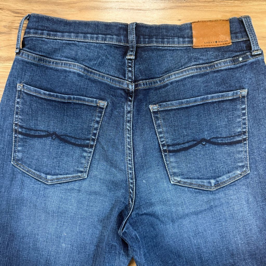 Lucky Brand Lucky Brand Olivia Skinny Jeans Dark Wash – Women’s 8 / 28 Size 24" / US 00 / IT 34 - 8 Thumbnail