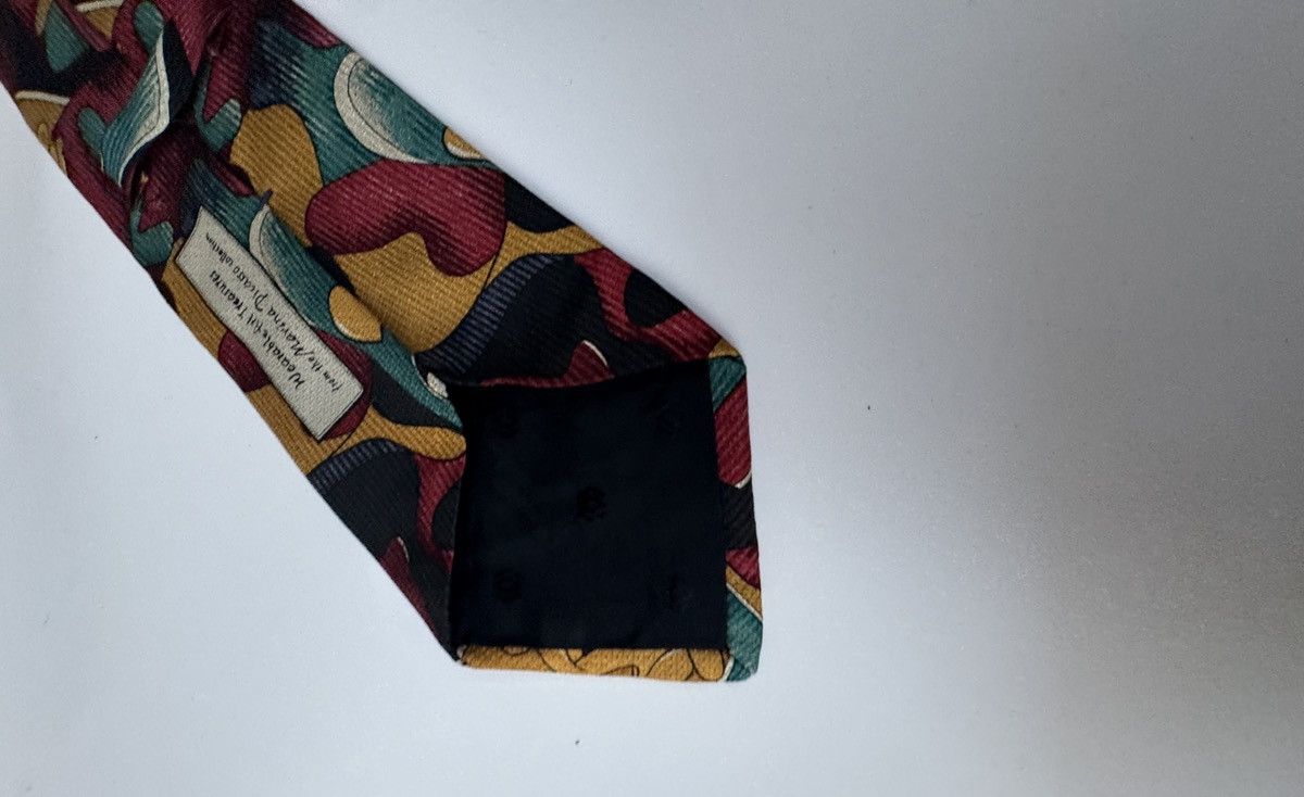 Vintage Tie from the Marina Picasso. 100% Silk Size ONE SIZE - 4 Thumbnail