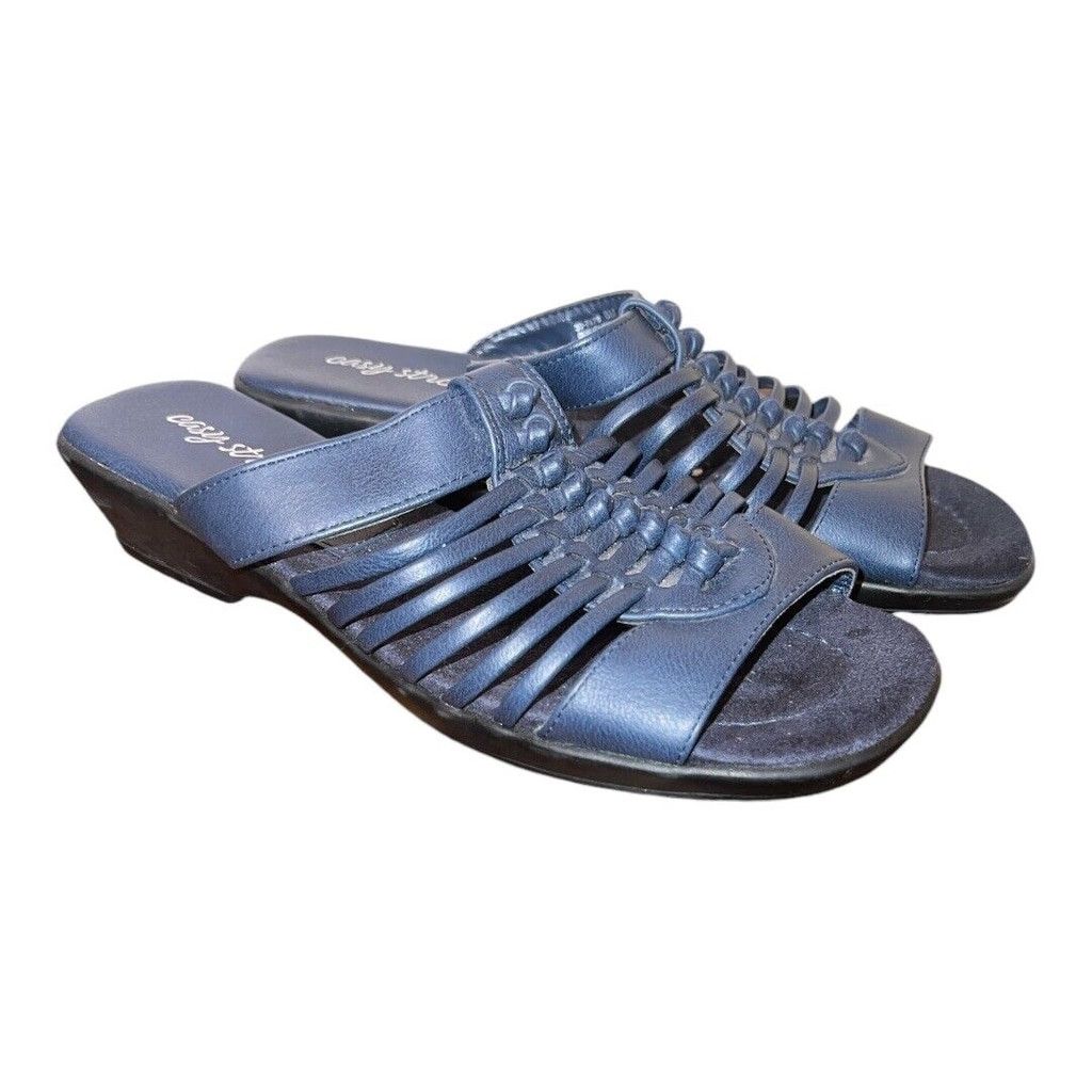 Other Easy Street womens sandals navy blue 8 Size US 8 / IT 38 - 1 Thumbnail