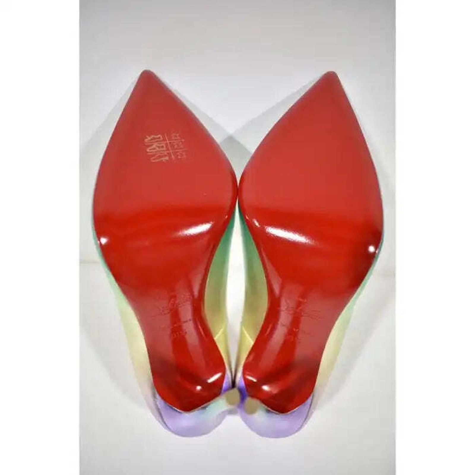 Christian Louboutin So Kate 120 Licorne Multicolor Stiletto Heel Pump 39.5 Size US 9.5 / IT 39.5 - 12 Thumbnail