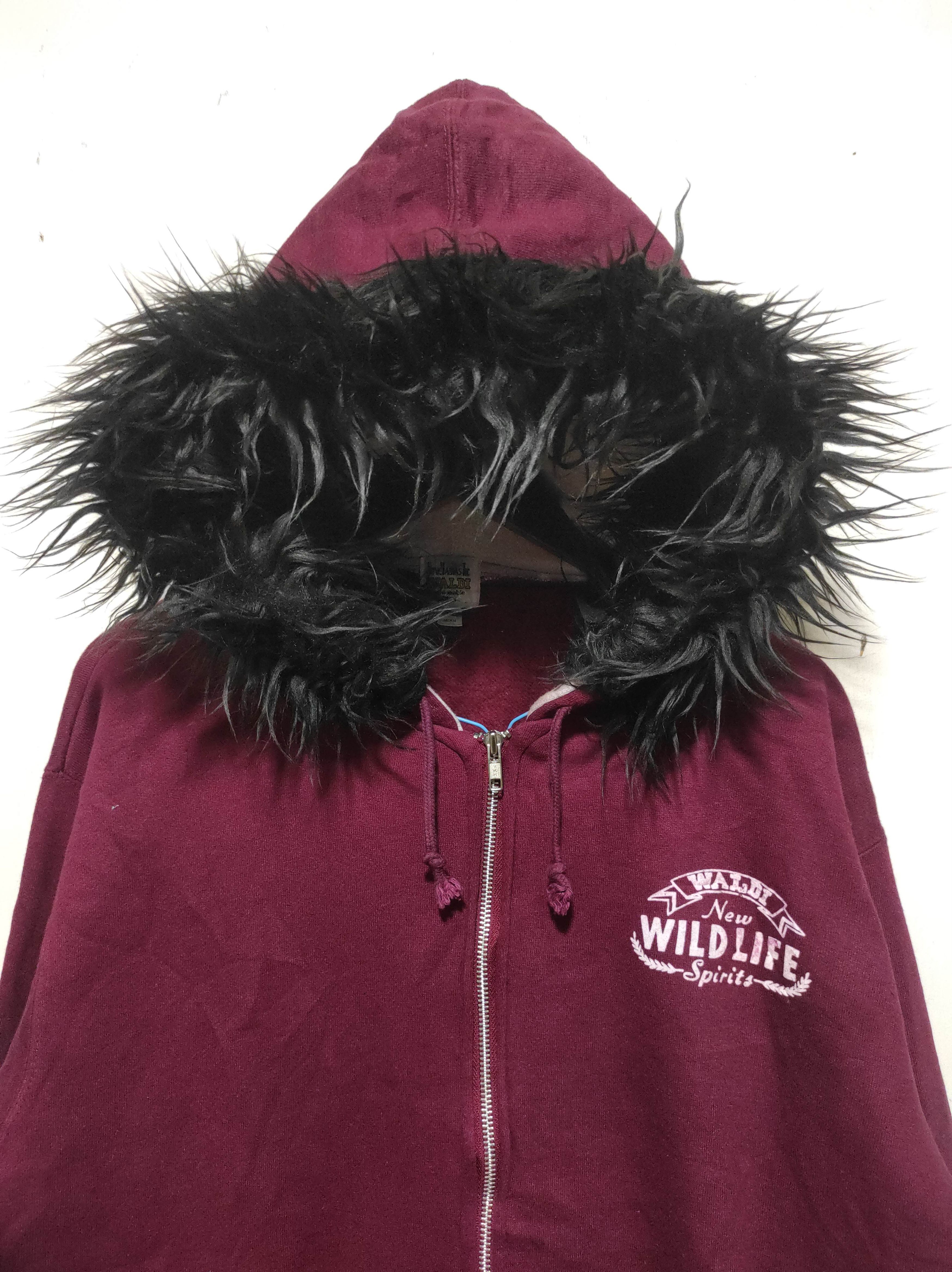 Hysteric Glamour Waldi New Wild Life Zipper Fur Hoodie LGB IfSixWasNine style Size US M / EU 48-50 / 2 - 3 Thumbnail