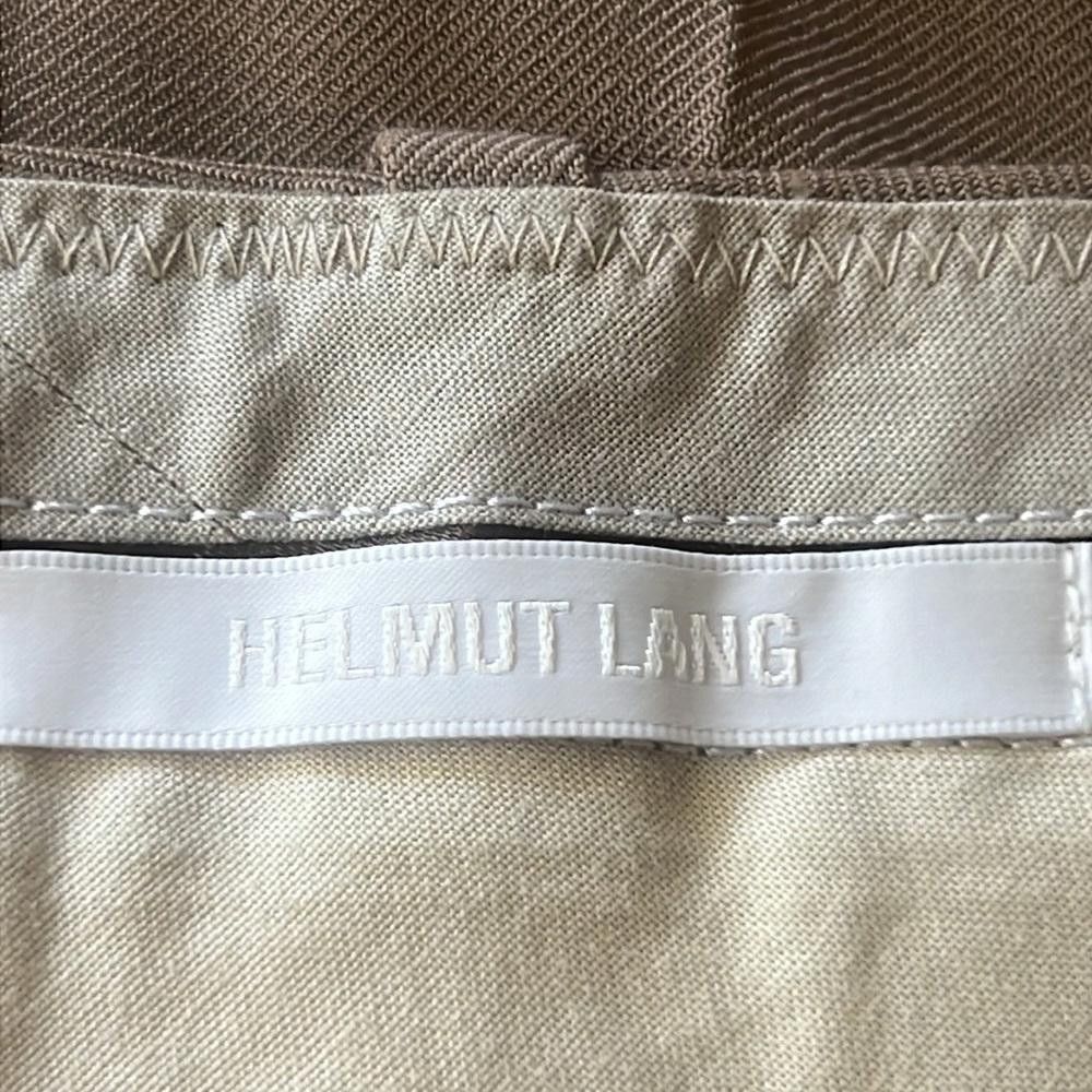 Helmut Lang Helmut Lang Taupe Pinched Seam Trousers Size 2 Size 26" / US 2 / IT 38 - 11 Thumbnail