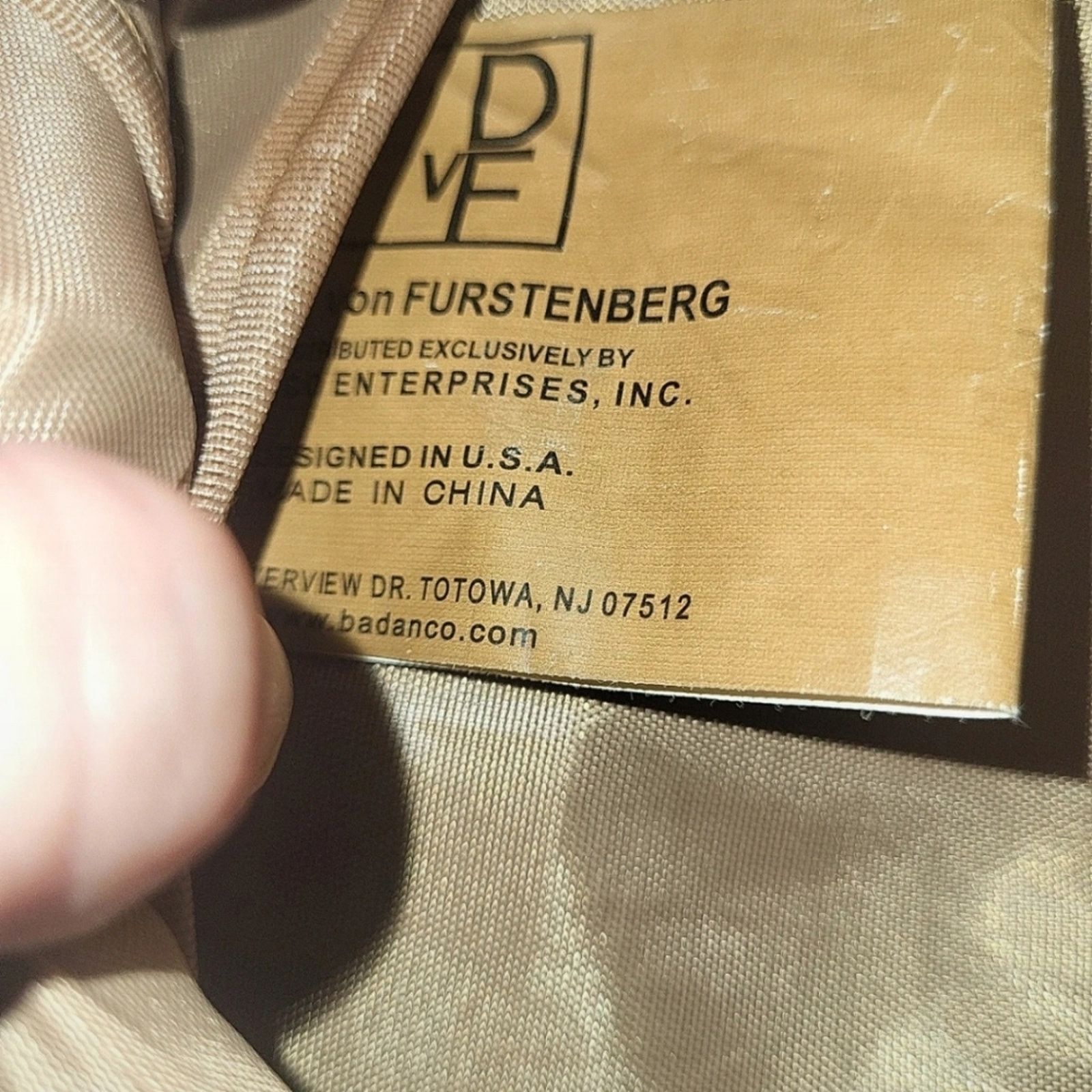 Diane von Furstenberg DVF Diane Von Furstenberg Tote Bag Olive Green and Brown Size ONE SIZE - 5 Thumbnail