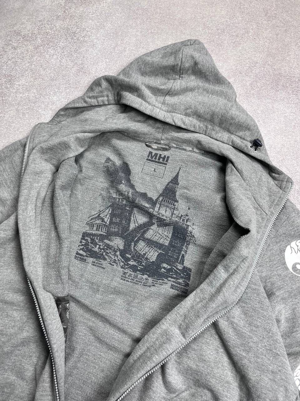 Maharishi × Vintage Vintage Maharishi Eyes Boxy Zip Hoodie Y2K L Size US L / EU 52-54 / 3 - 7 Thumbnail