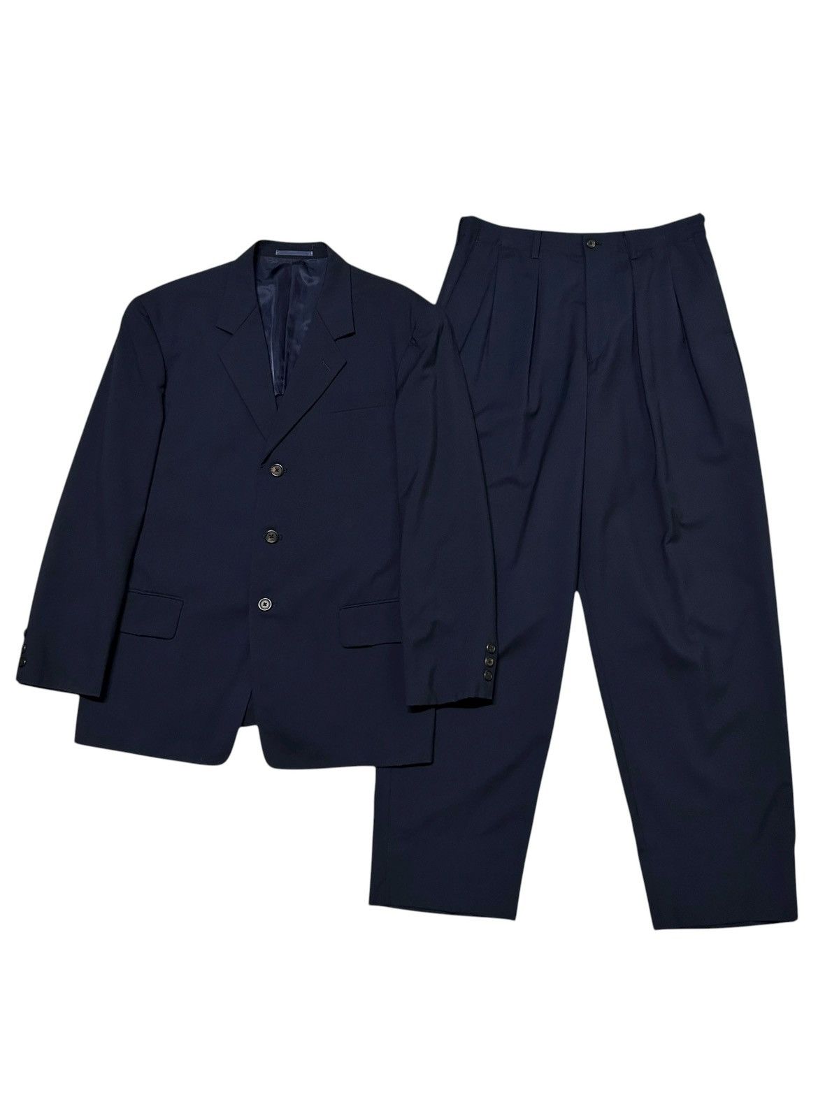 スーツ Yohji Yamamoto set up black AAR YOHJI YAMAMOTO set up suit♯51 | requality