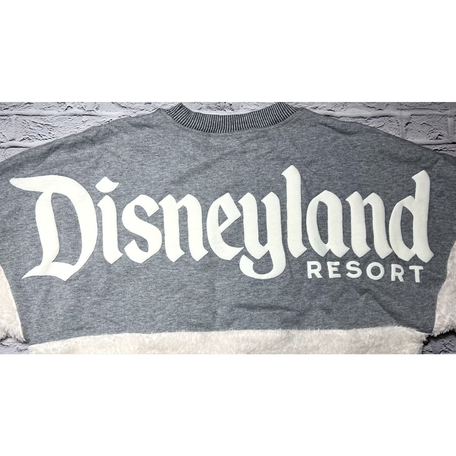 Disney Disneyland Resort Logo Puff Sherpa Fleece Spirit Jersey Disney Parks XS EUC Women Sweatshirt Colorblock Beige Cardigan? Size XS / US 0-2 / IT 36-38 - 8 Thumbnail