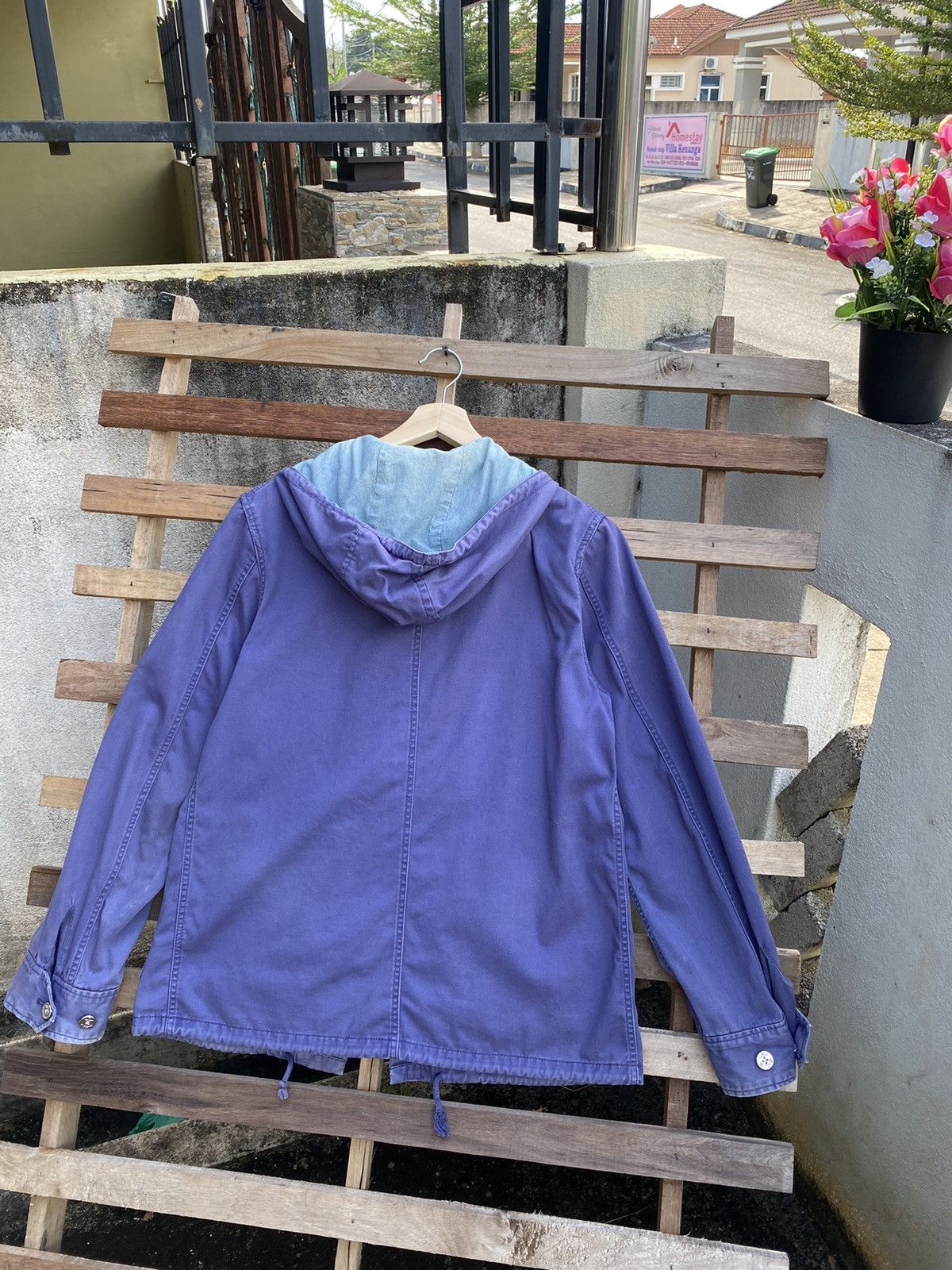Vintage Vintage Sunfaded Coen Navy Button Jacket Size US L / EU 52-54 / 3 - 11 Thumbnail