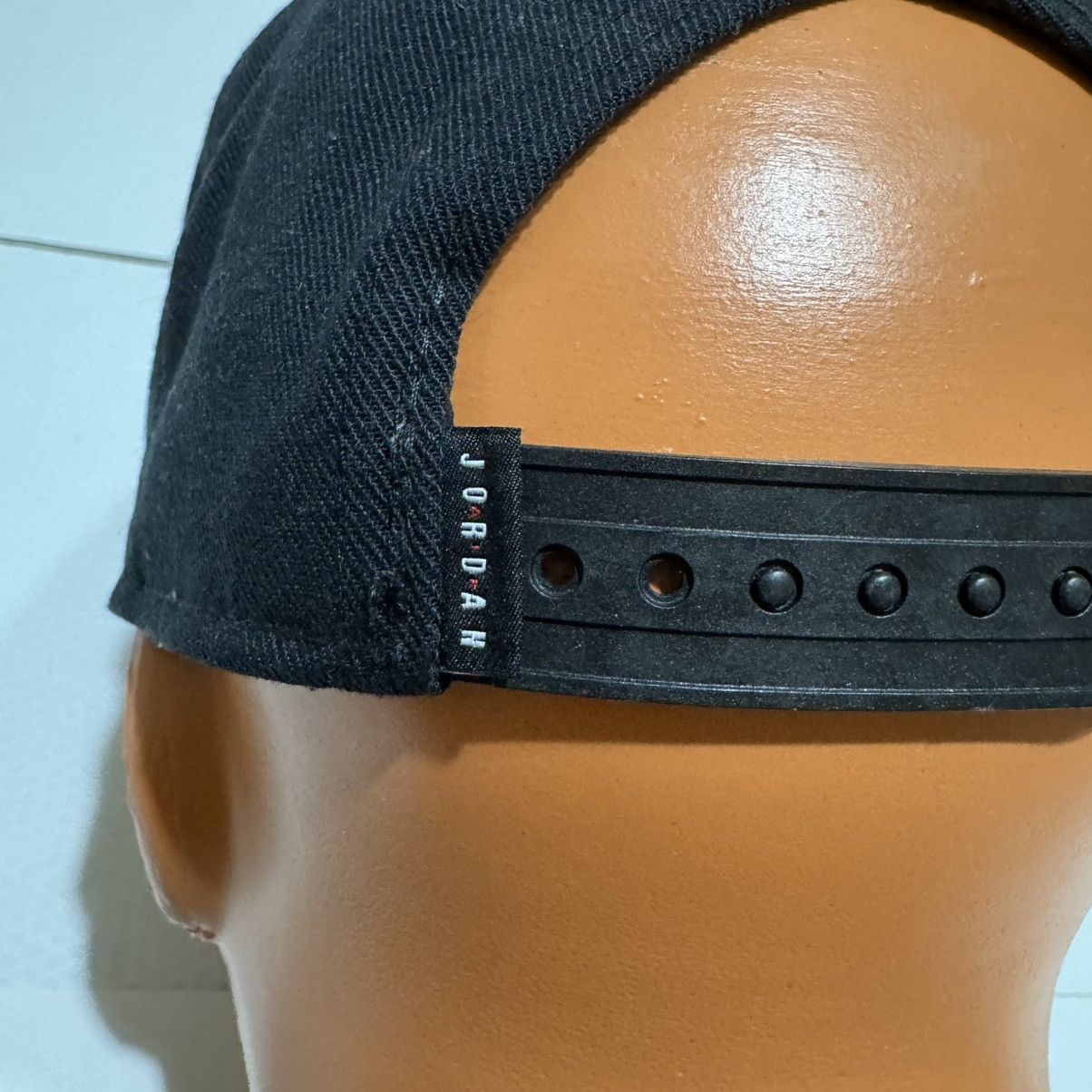 Jordan Brand Air Jordan Jumpman Snapback Hat Solid Black Adjustable Cap Size 40 - 5 Thumbnail