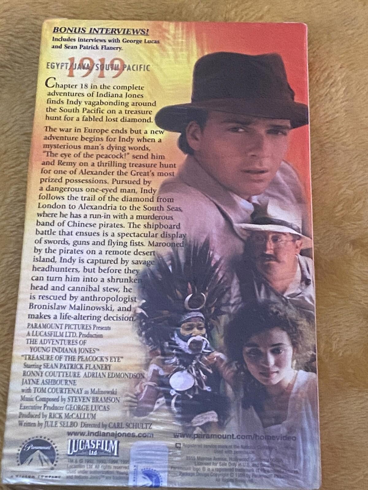 Other Adventures of Young Indiana Jones Treasure of The Peacock Size ONE SIZE - 4 Thumbnail