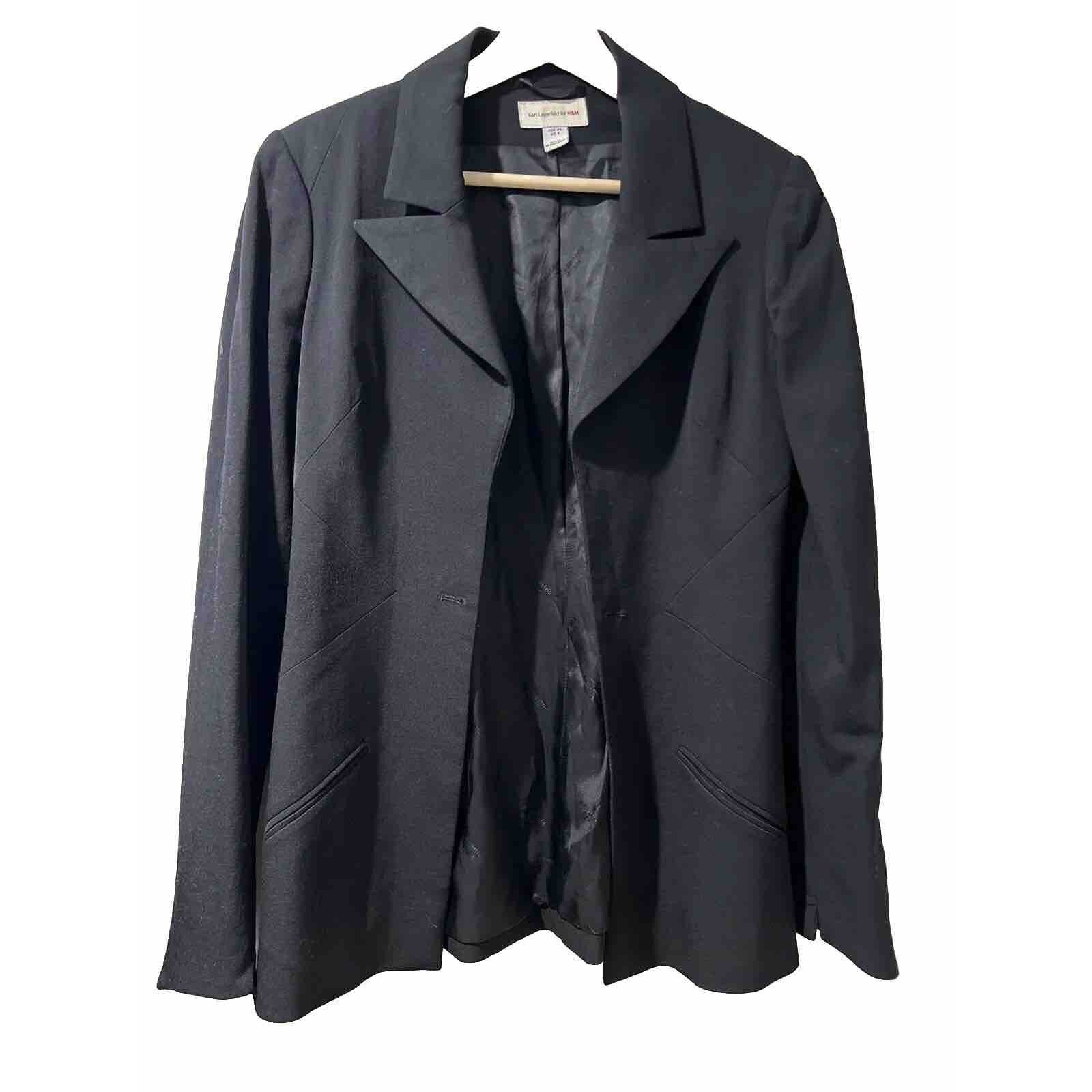 Karl Lagerfeld Karl Lagerfeld H&M Jacket Office Size 4 A001594 Size S / US 4 / IT 40 - 1 Thumbnail