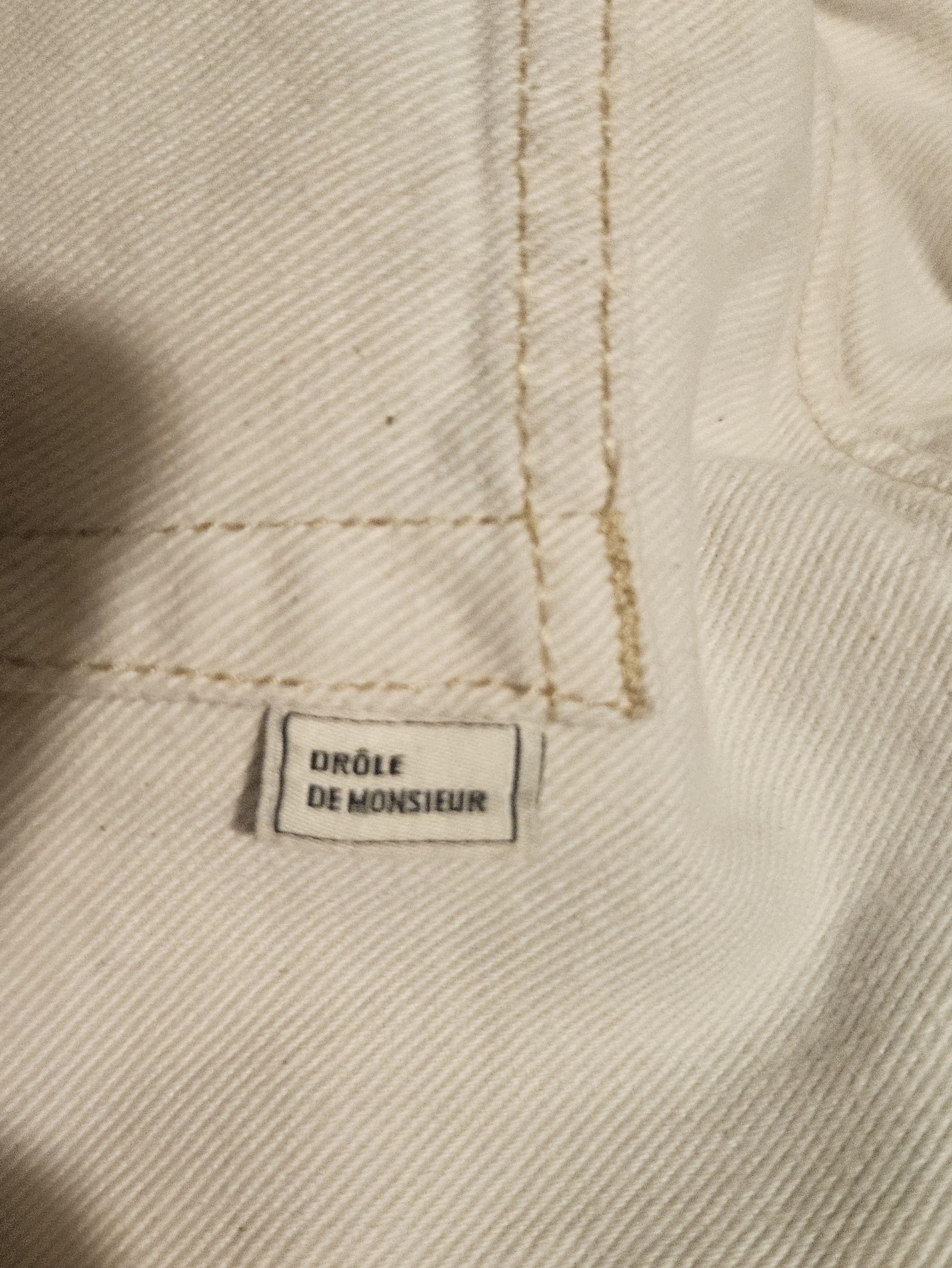 Drole De Monsieur White Drôle de Monsieur carrot-cropped denim Size US 30 / EU 46 - 10 Thumbnail