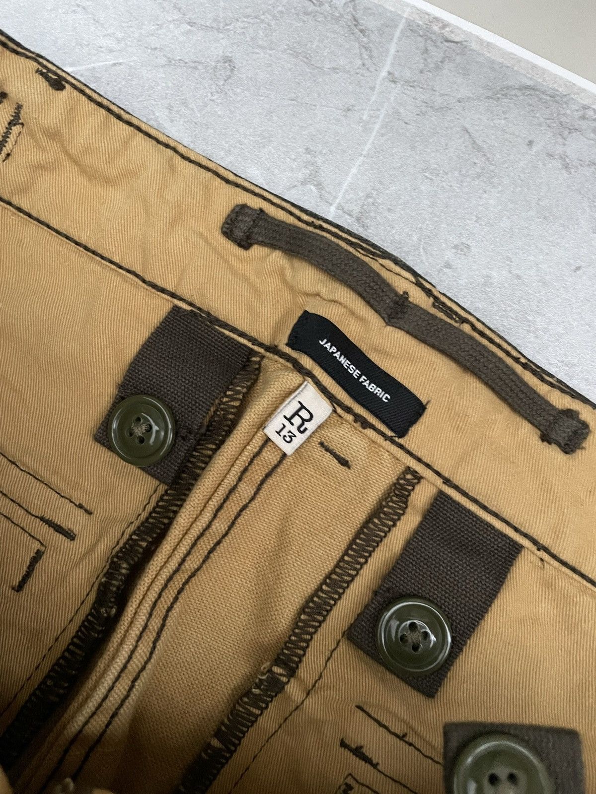 R13 New with Tag* R13 MARK MILITARY CARGO PANTS Size US 32 / EU 48 - 7 Thumbnail