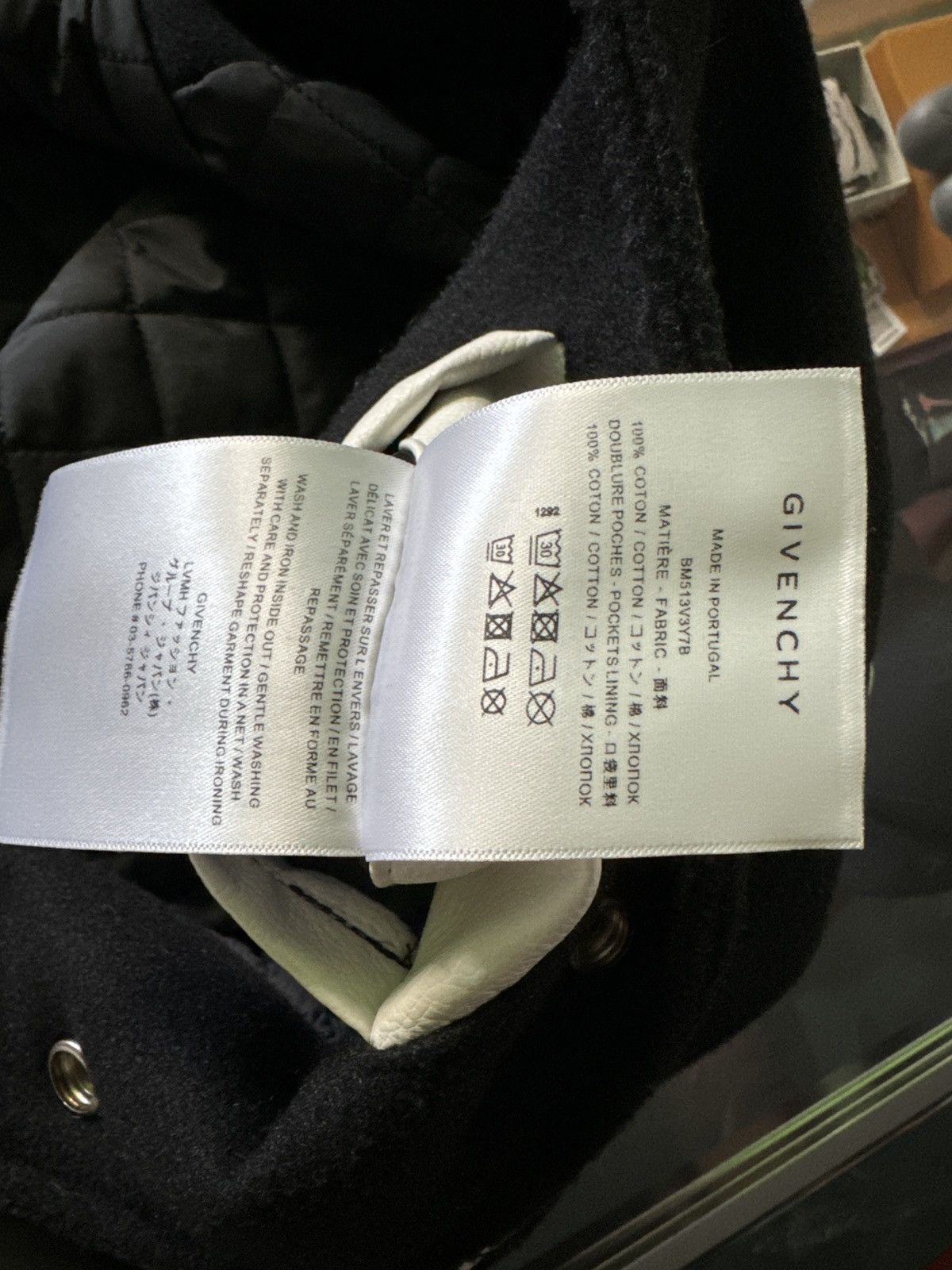 Givenchy Givenchy Letter man jacket Size US S / EU 44-46 / 1 - 7 Thumbnail