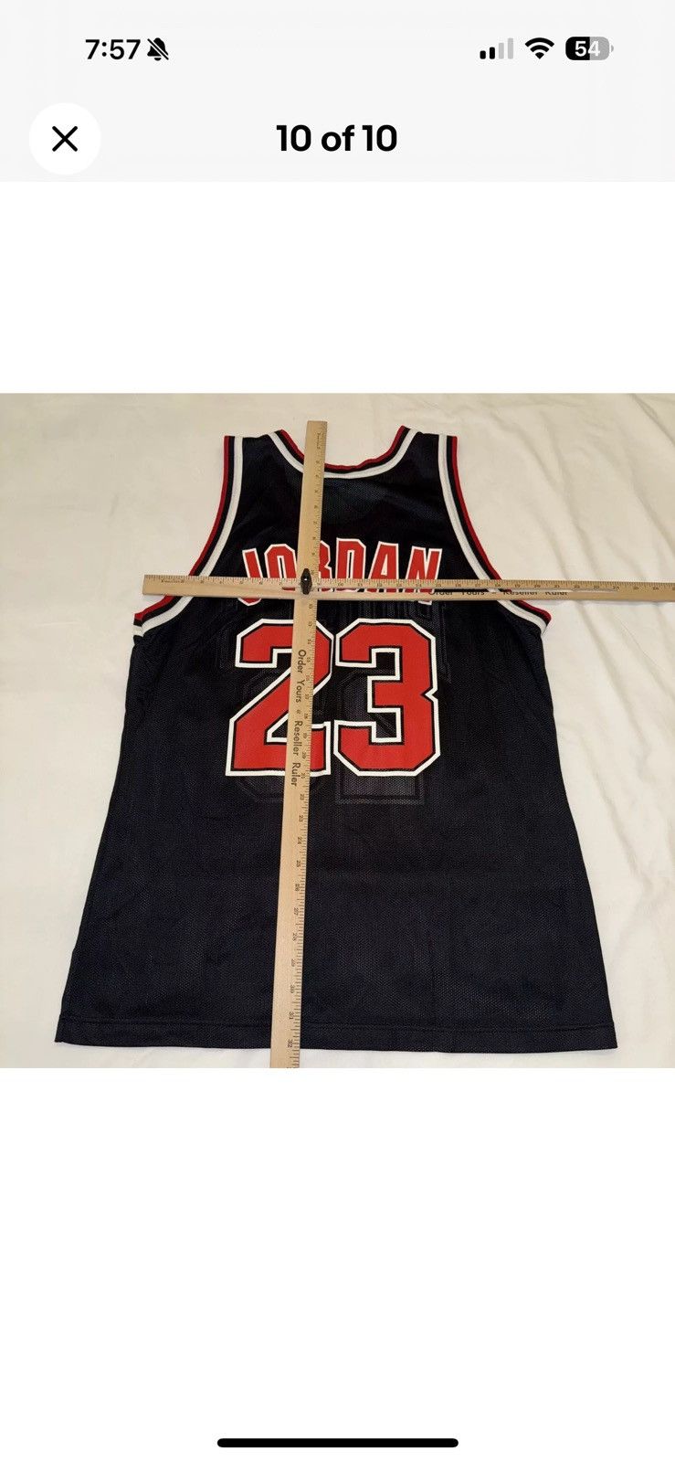 Champion Vintage Champion Michael Jordan Chicago Bulls Jersey Large Size US L / EU 52-54 / 3 - 8 Thumbnail