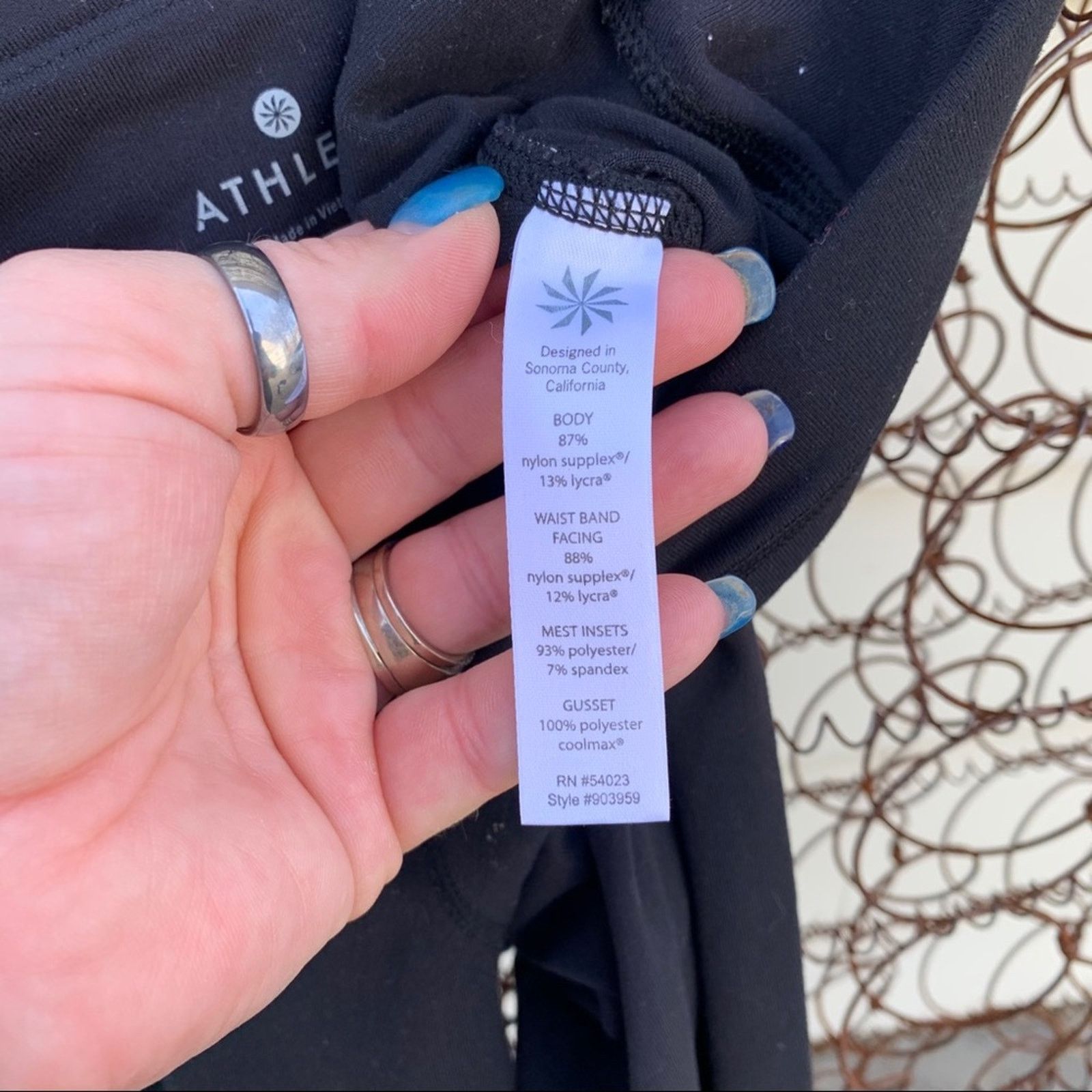 Athleta Athleta Relay Tights leggings black SMALL Size 26" / US 2 / IT 38 - 9 Thumbnail