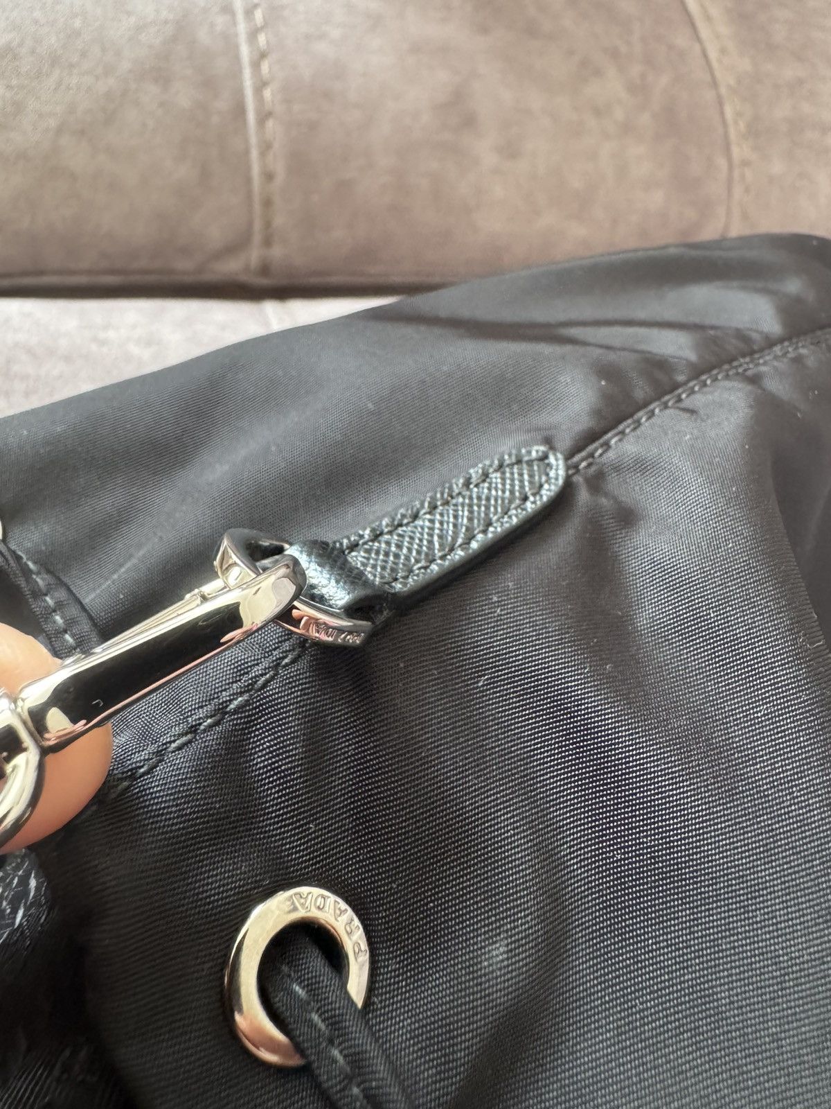 Prada PRADA pouch mini bag SEE REAL TAPE MEASUREMENTS IN PHOTOS Size ONE SIZE - 14 Thumbnail