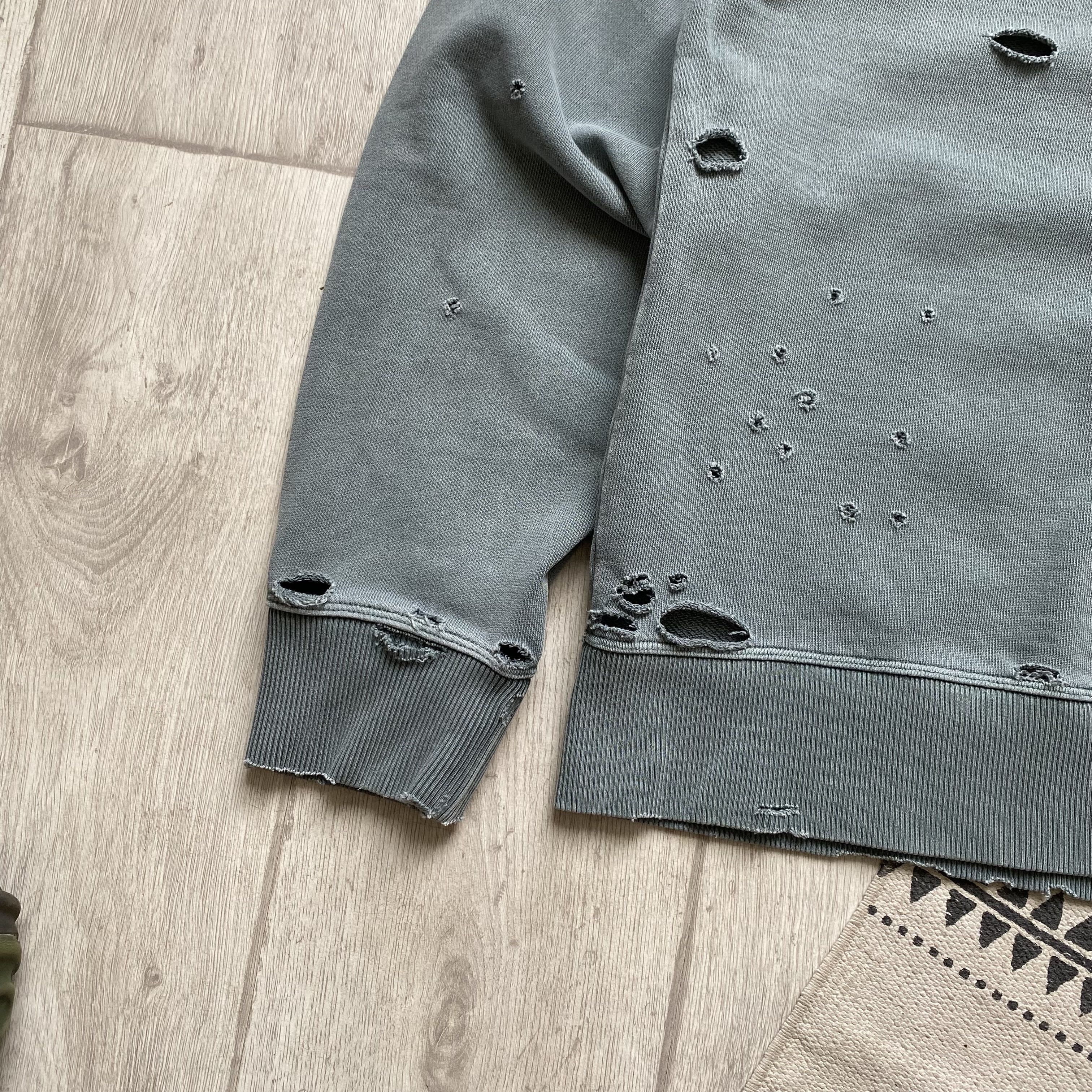 Cos Designer COS Heavy Boxy Sweatshirt Distressed Custom Size US M / EU 48-50 / 2 - 4 Thumbnail