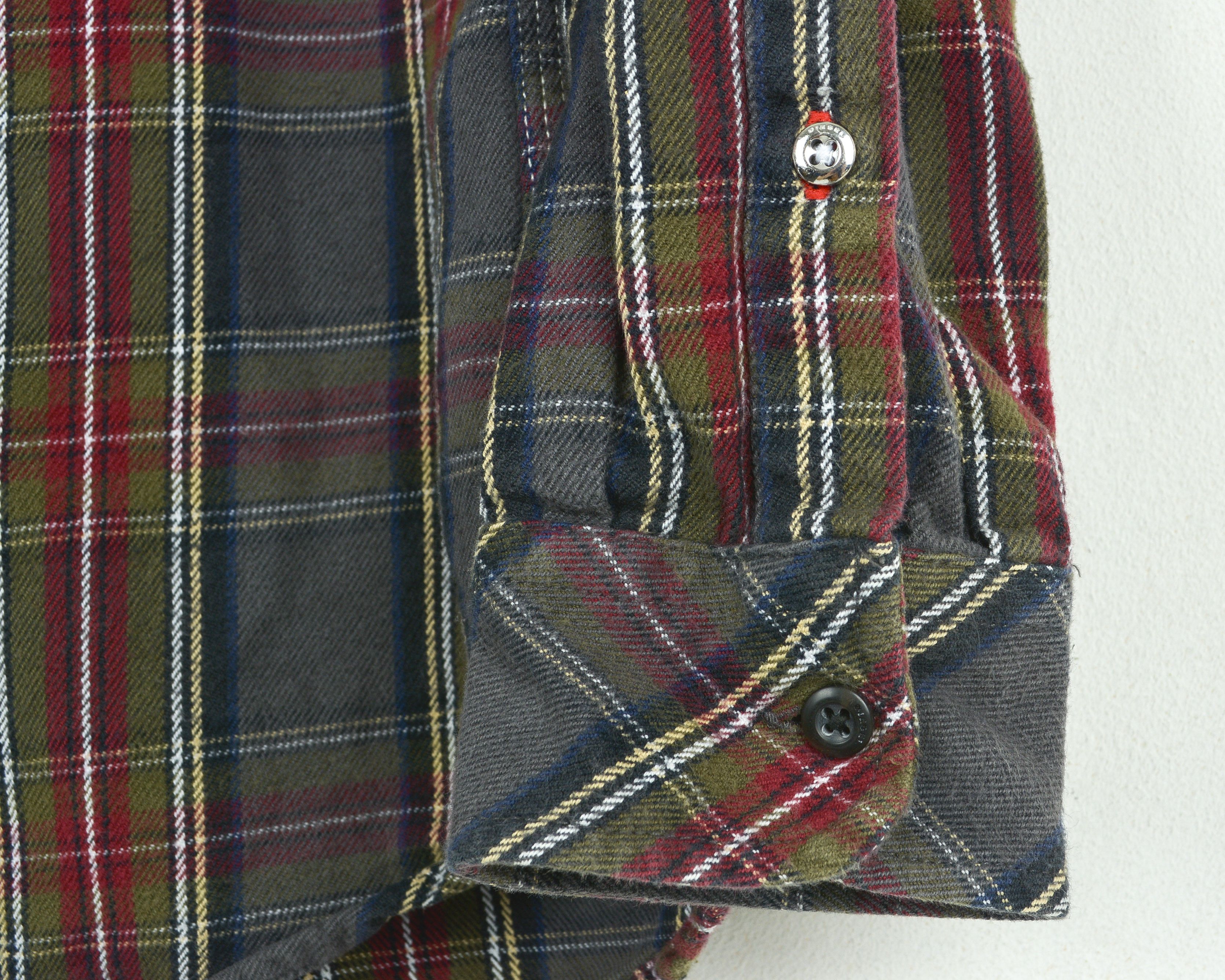 Diesel Men Casual Shirt S Long Sleeve Check Plaid Tartan Formal Top Size US S / EU 44-46 / 1 - 7 Thumbnail