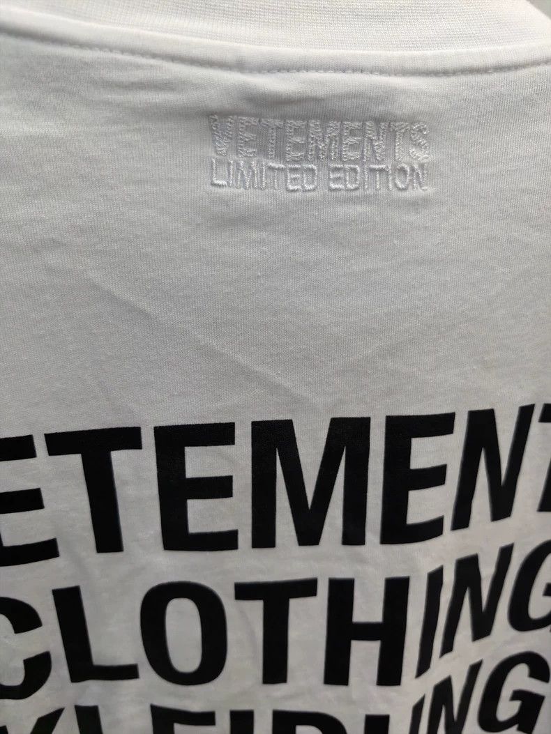 Vetements Vetements Short sleeve T-shirt 2502-Nextarrow Size US XS / EU 42 / 0 - 8 Thumbnail