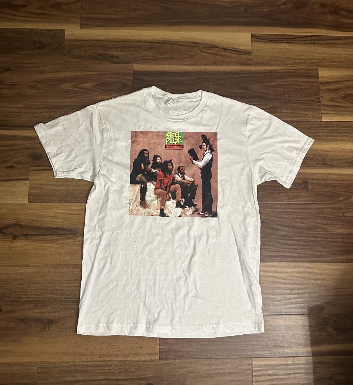 Vintage Rare Steel Pulse band tee Size US L / EU 52-54 / 3 - 1 Thumbnail