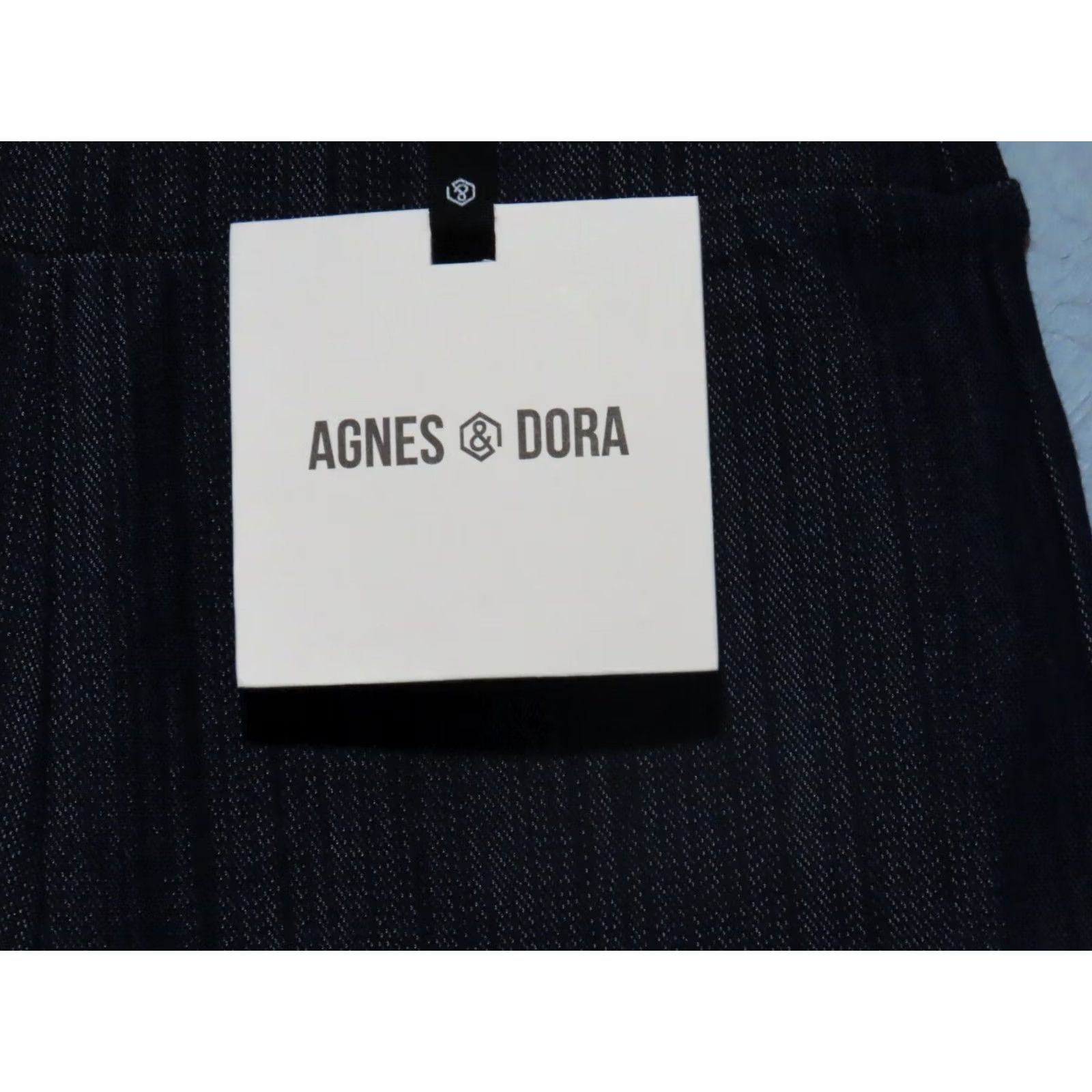 Denime VINTAGE Agnes & Dora Women's XS Pixie Shorts Dark Denim NWT Size 26" / US 2 / IT 38 - 2 Thumbnail
