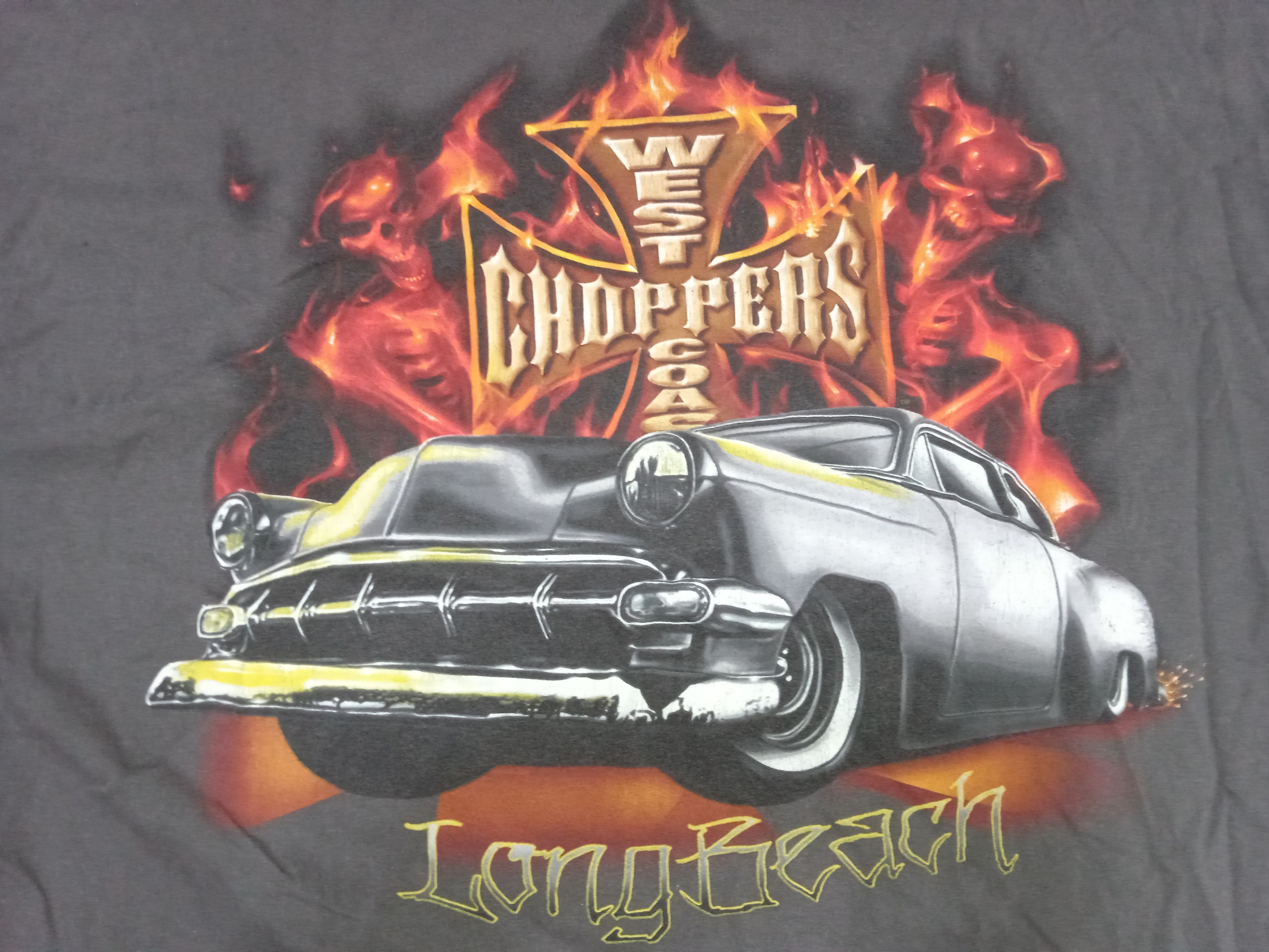 West Coast Choppers Vintage 2000s West Coast Choppers T Shirt Jesse Who Size US XXL / EU 58 / 5 - 4 Thumbnail