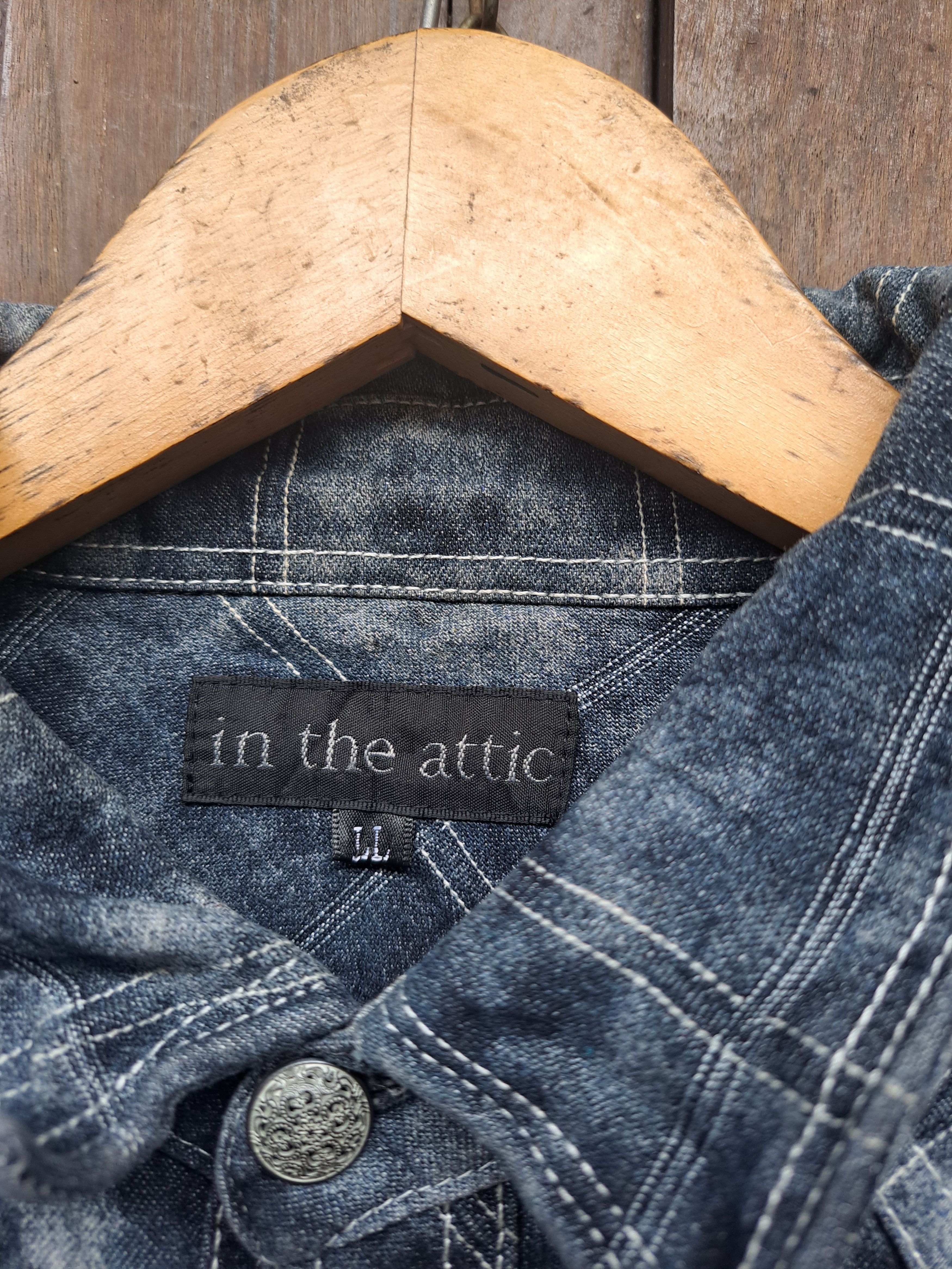If Six Was Nine In the Attic Mens Shirt Floral Ghotic LL Japan Size US L / EU 52-54 / 3 - 8 Thumbnail