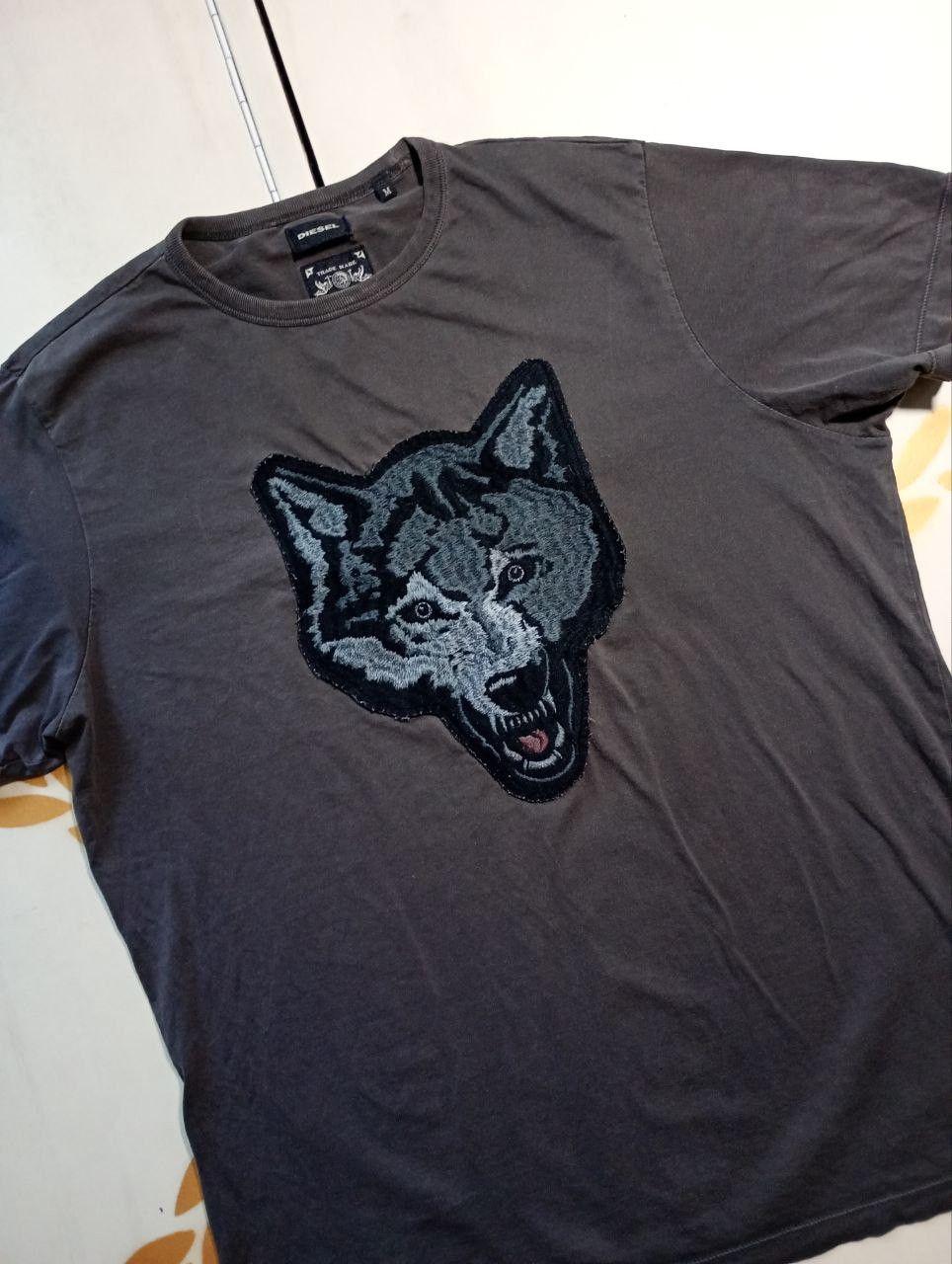 Diesel Diesel Wolf Printed T-Shirt Size US M / EU 48-50 / 2 - 5 Thumbnail