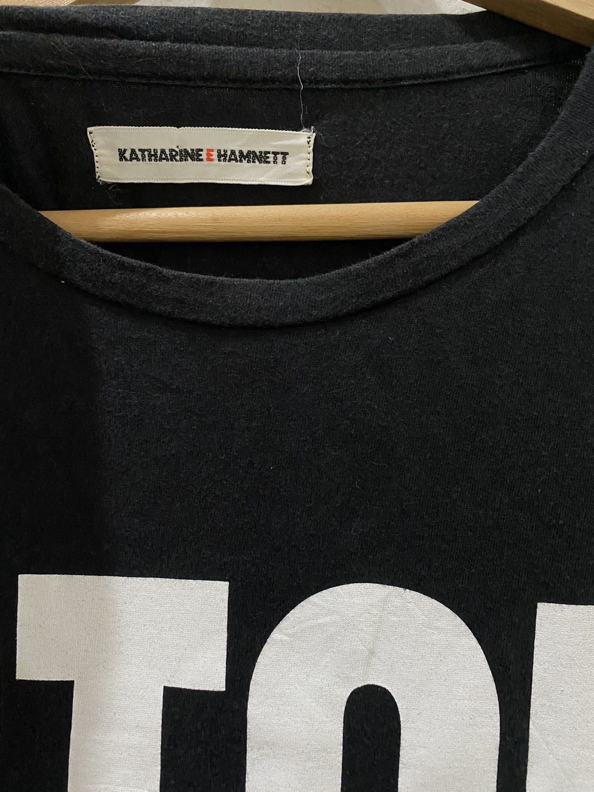 Designer × Katharine Hamnett London 🔥 Rare Katharine Hamnet London Tshirt Size M / US 6-8 / IT 42-44 - 3 Thumbnail